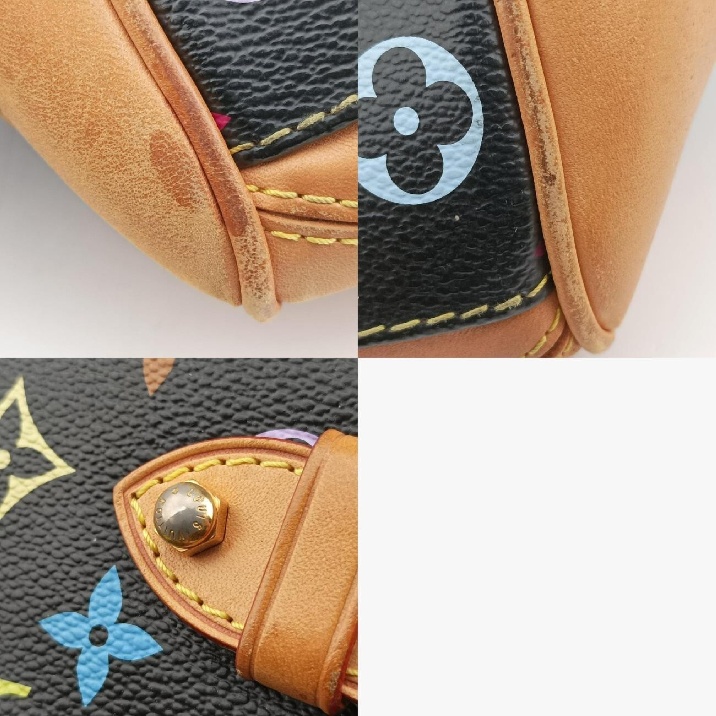 Claudia Noir Monogram Multicolor M40194 CE1182 Shoulder Bag — view 11