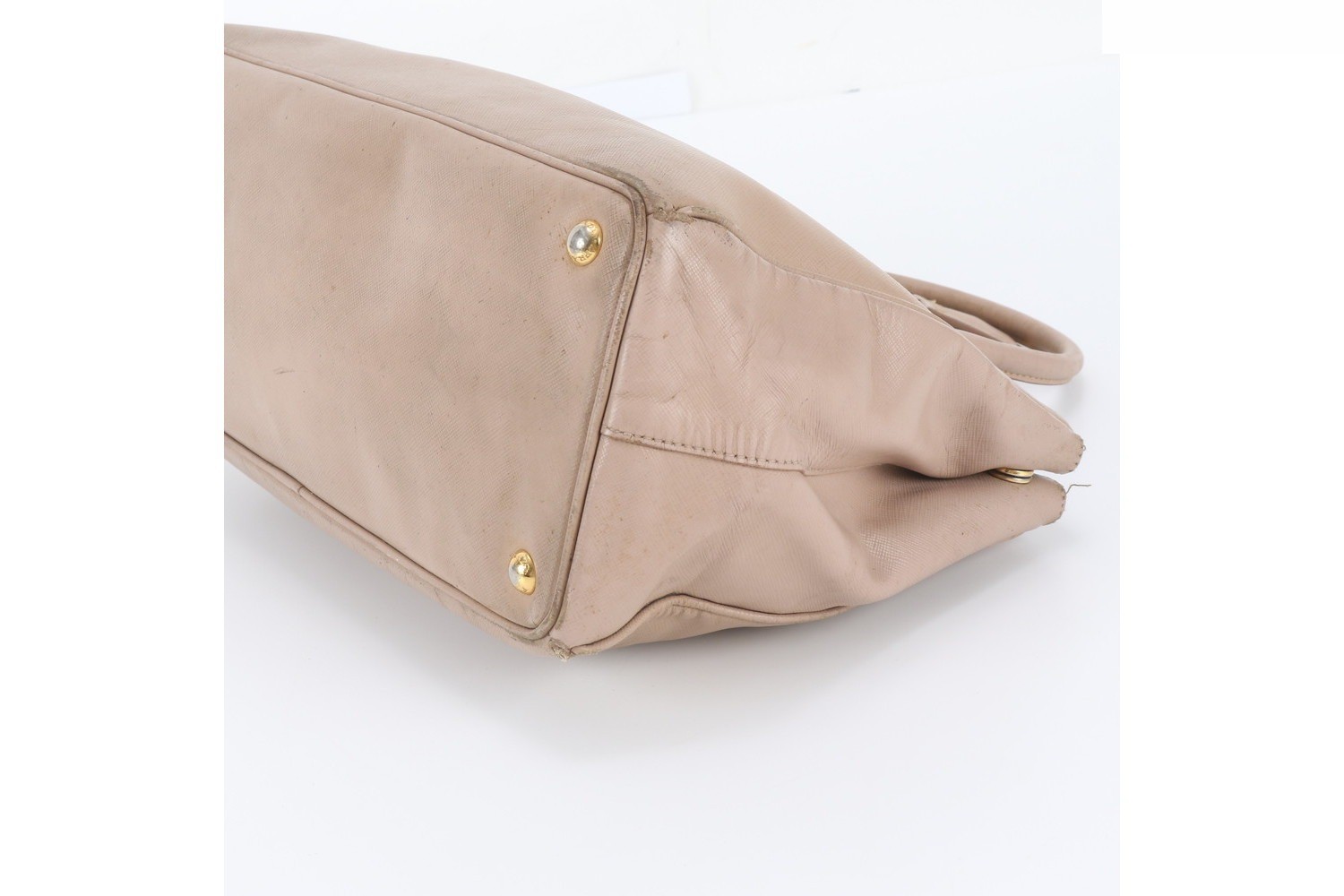 Saffiano Leather Galleria Triangle Logo Tote Bag — view 4