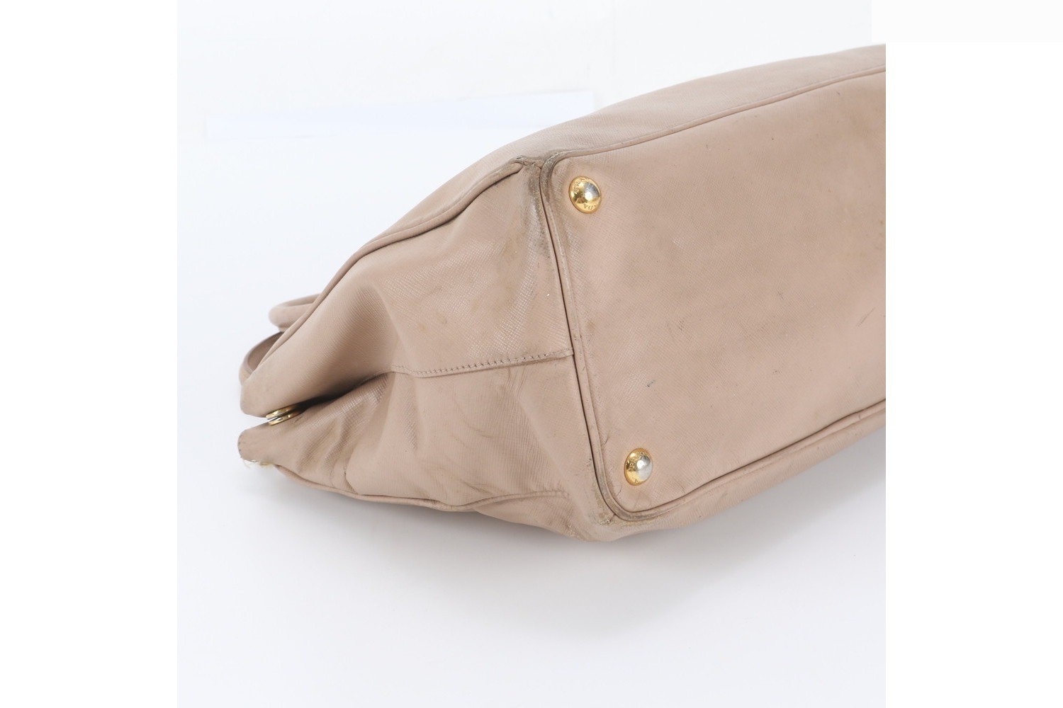 Saffiano Leather Galleria Triangle Logo Tote Bag — view 5