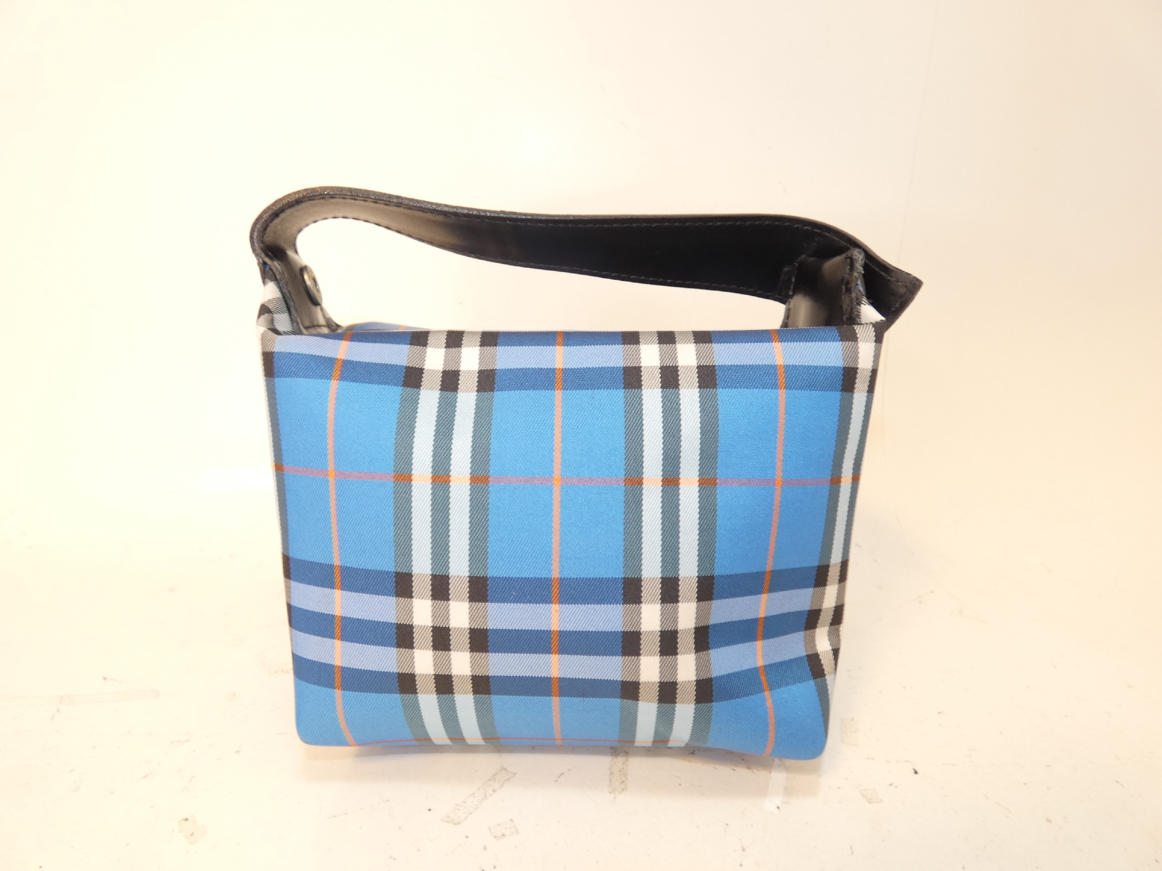 Nova Check Blue Mini Handbag