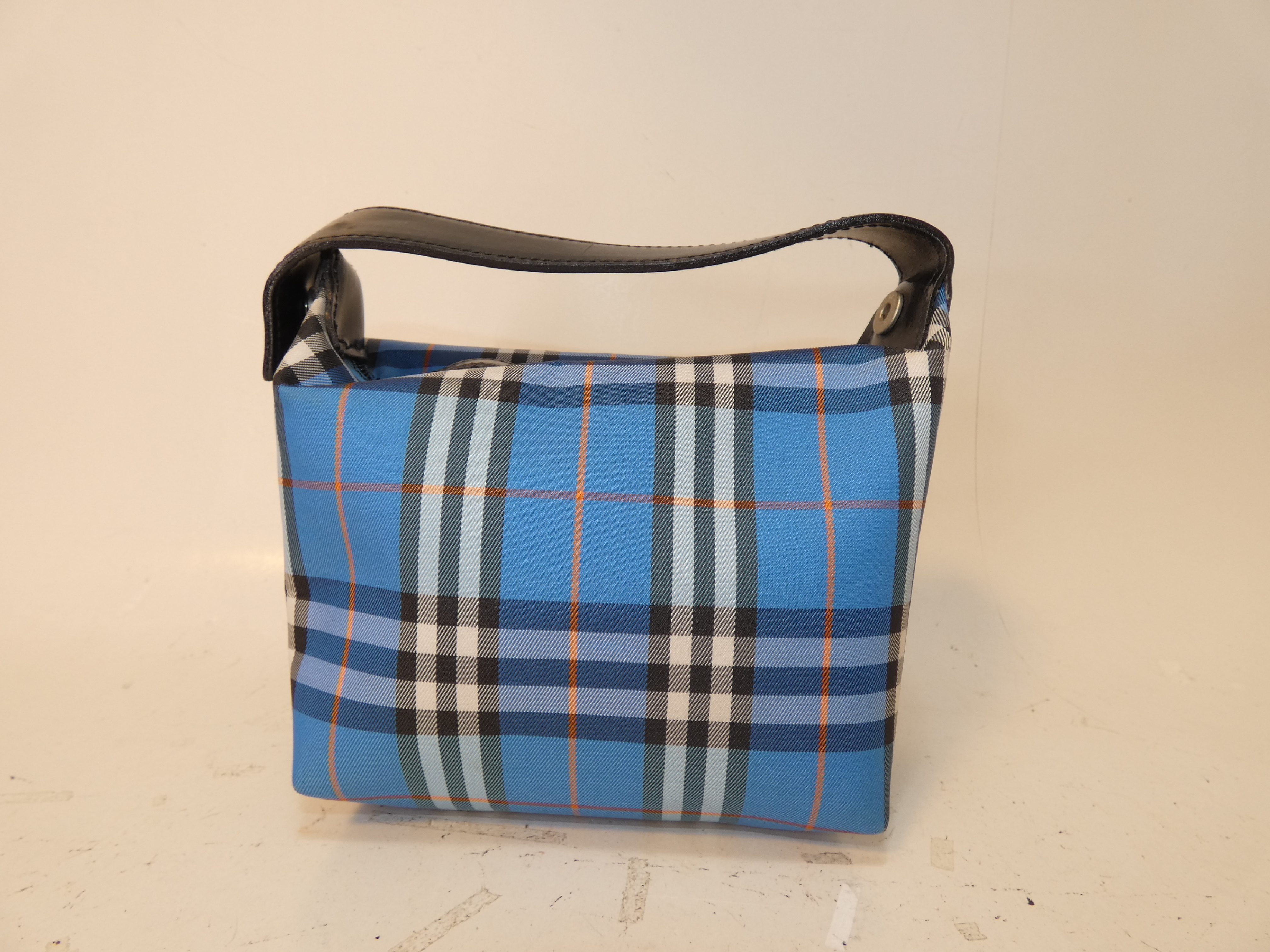 Nova Check Blue Mini Handbag — view 2