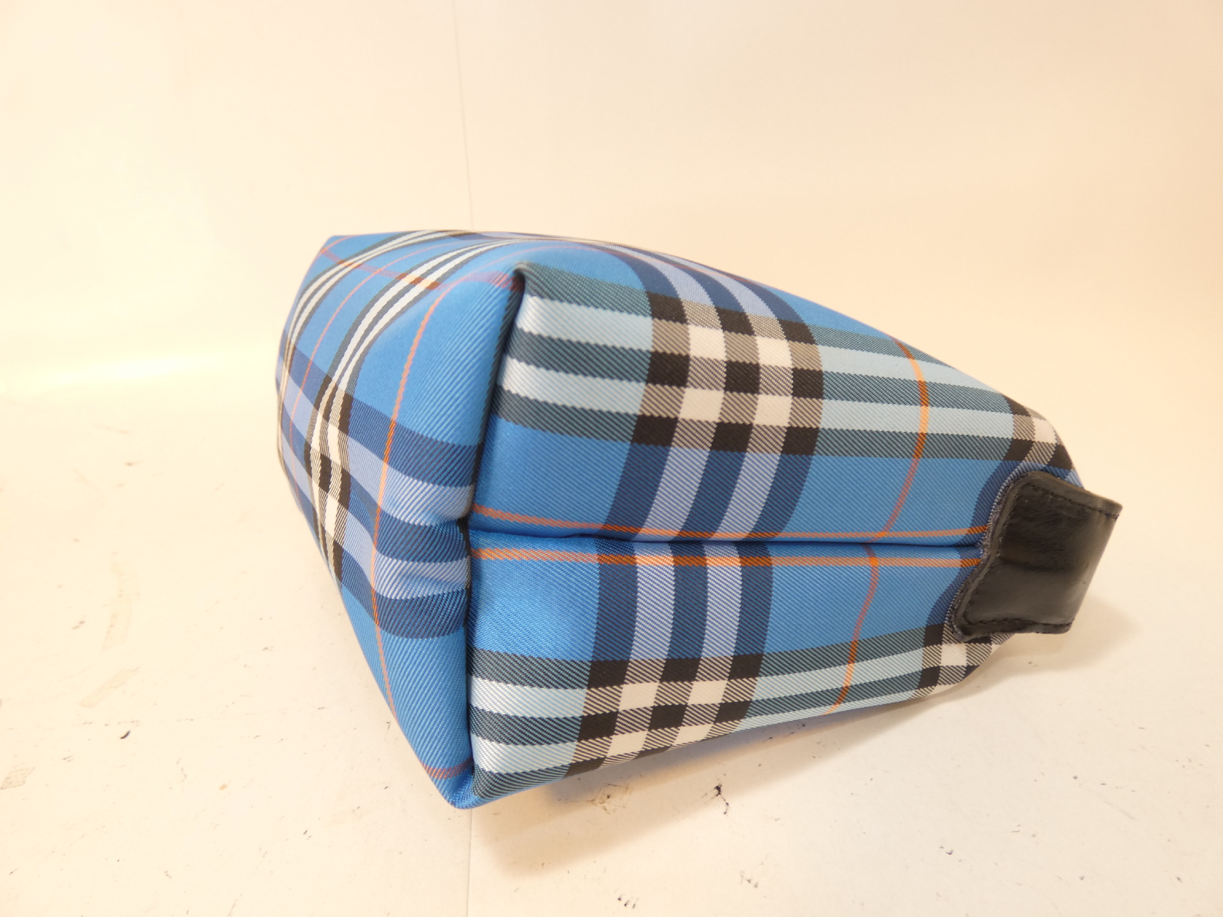 Nova Check Blue Mini Handbag — view 7