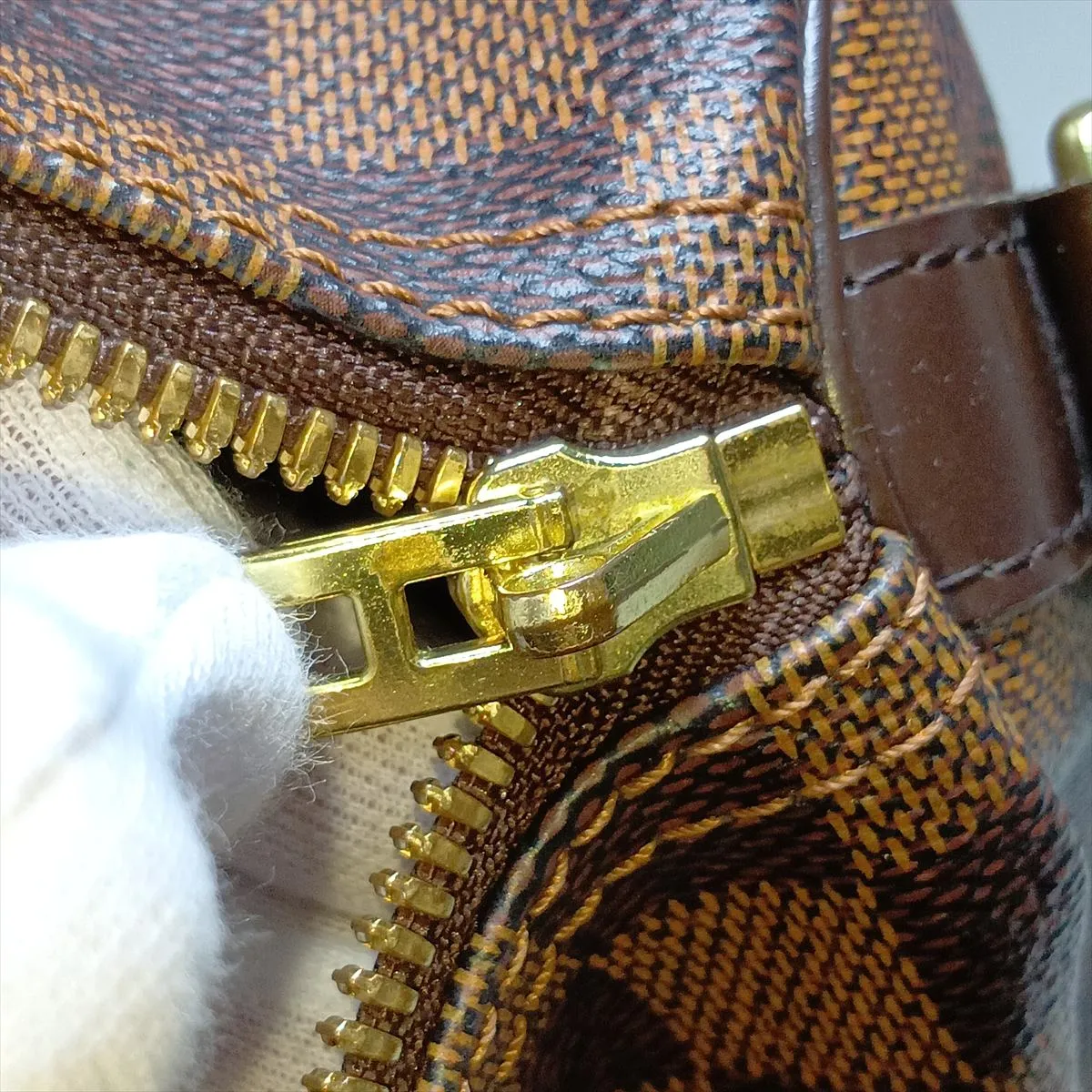 Damier Speedy Bandoulière 30 N41183 CT0124 Brown — view 14