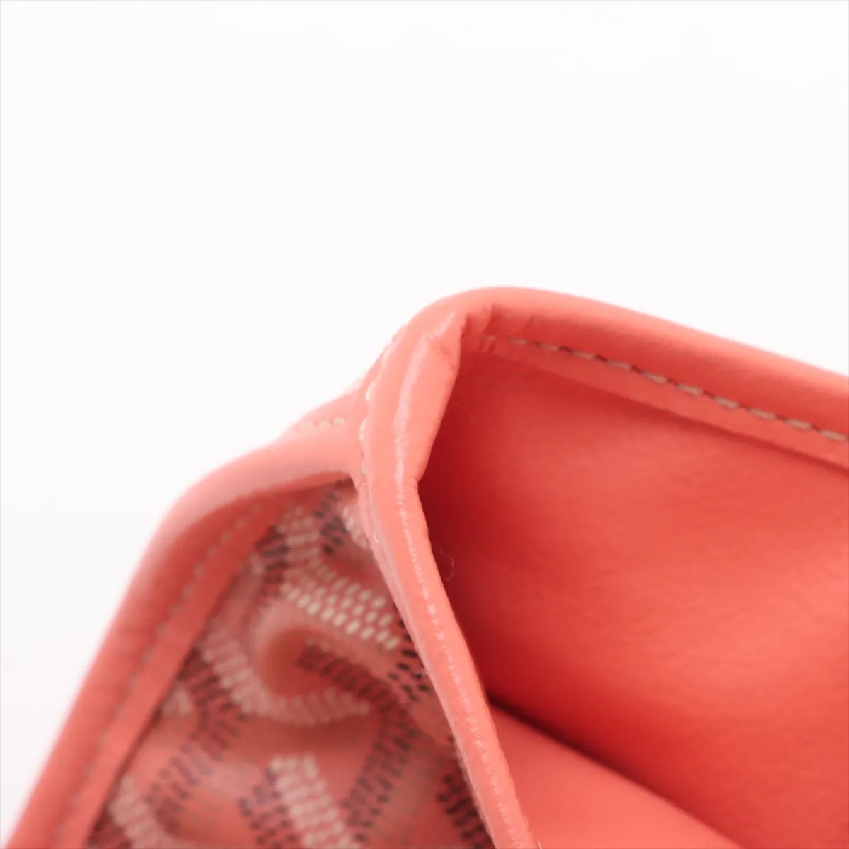 Ange Mini PVC x Leather Tote Bag Orange — view 10