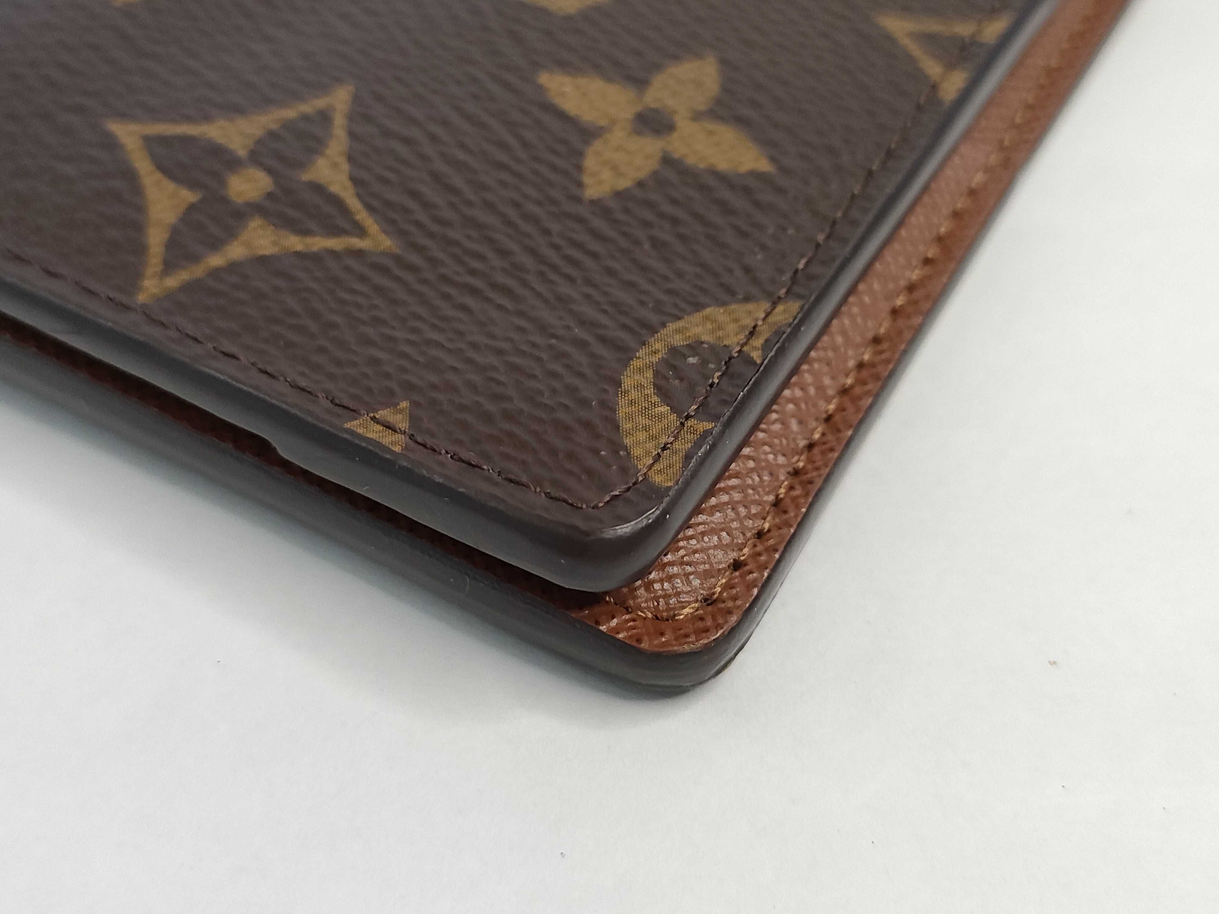 Monogram Louis Vuitton Monogram Organizer Depoche Card Case *Initials TA2250 Card Case — view 3