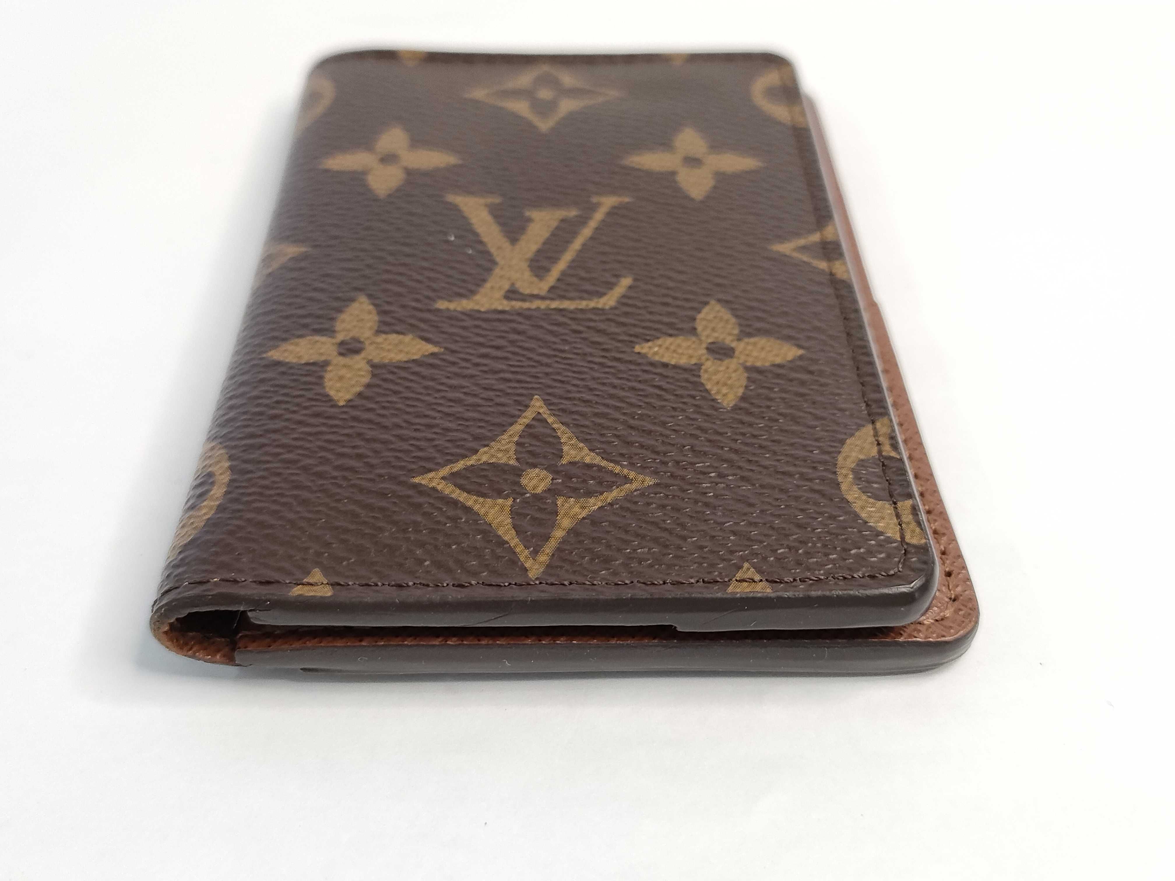 Monogram Louis Vuitton Monogram Organizer Depoche Card Case *Initials TA2250 Card Case — view 4