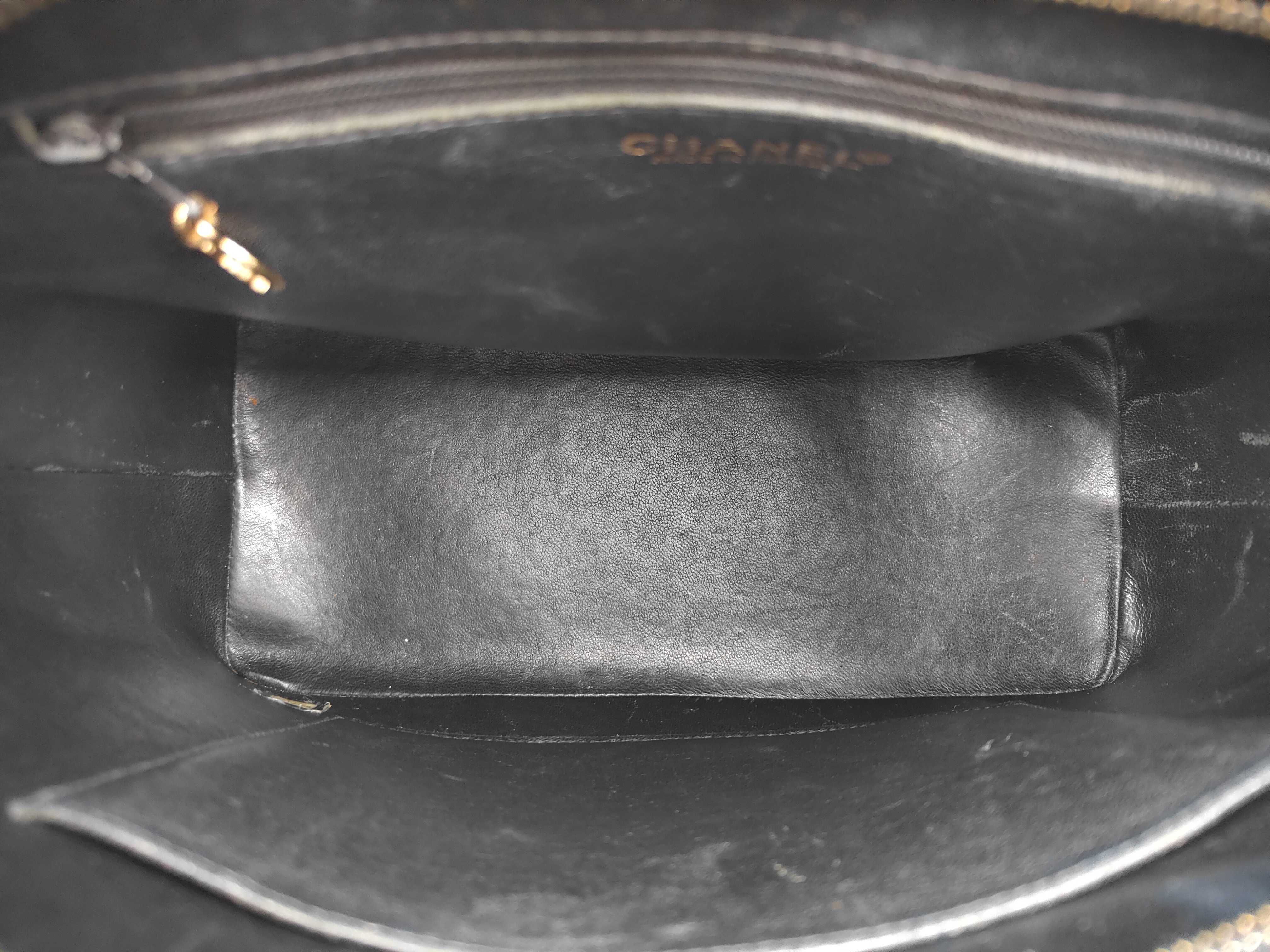 Reissue Patent Leather Tote Bag, Black with Gold Hardware, Series 7 — view 10