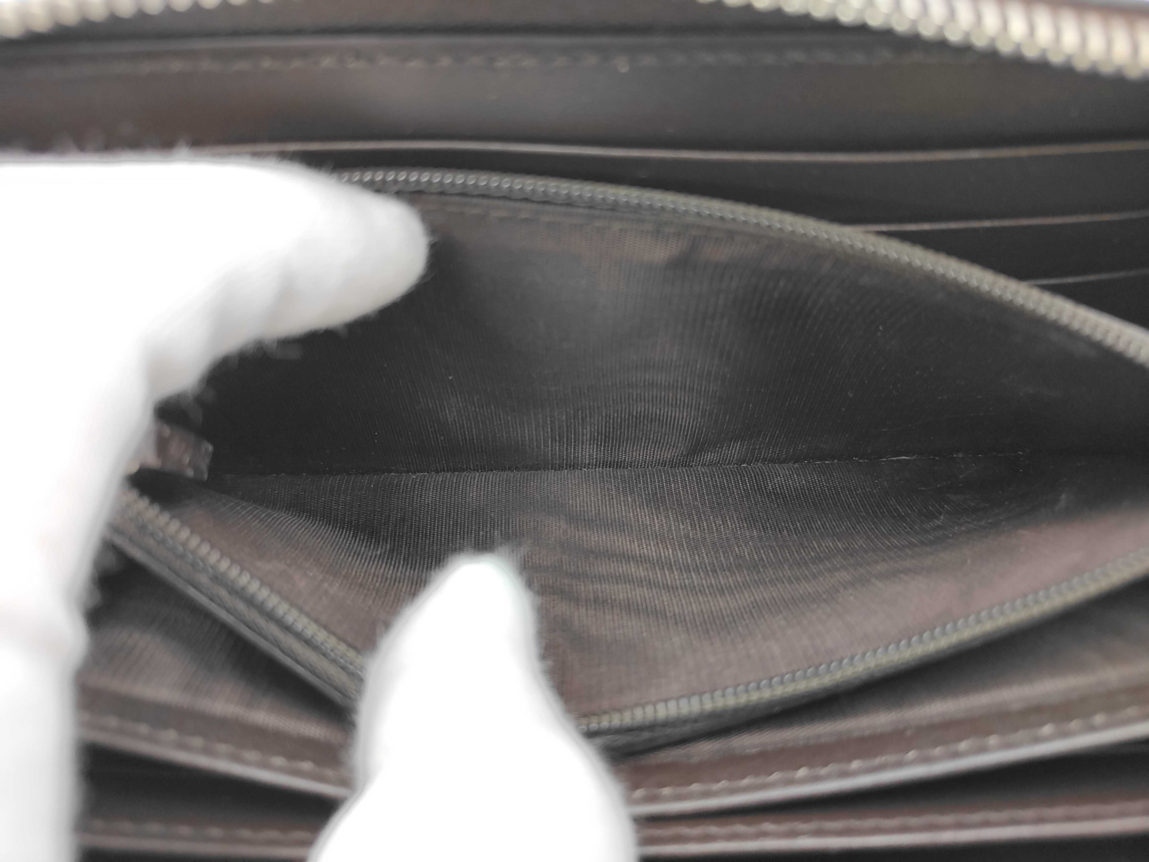 Brown Microguccissima 278635 Long Wallet — view 6