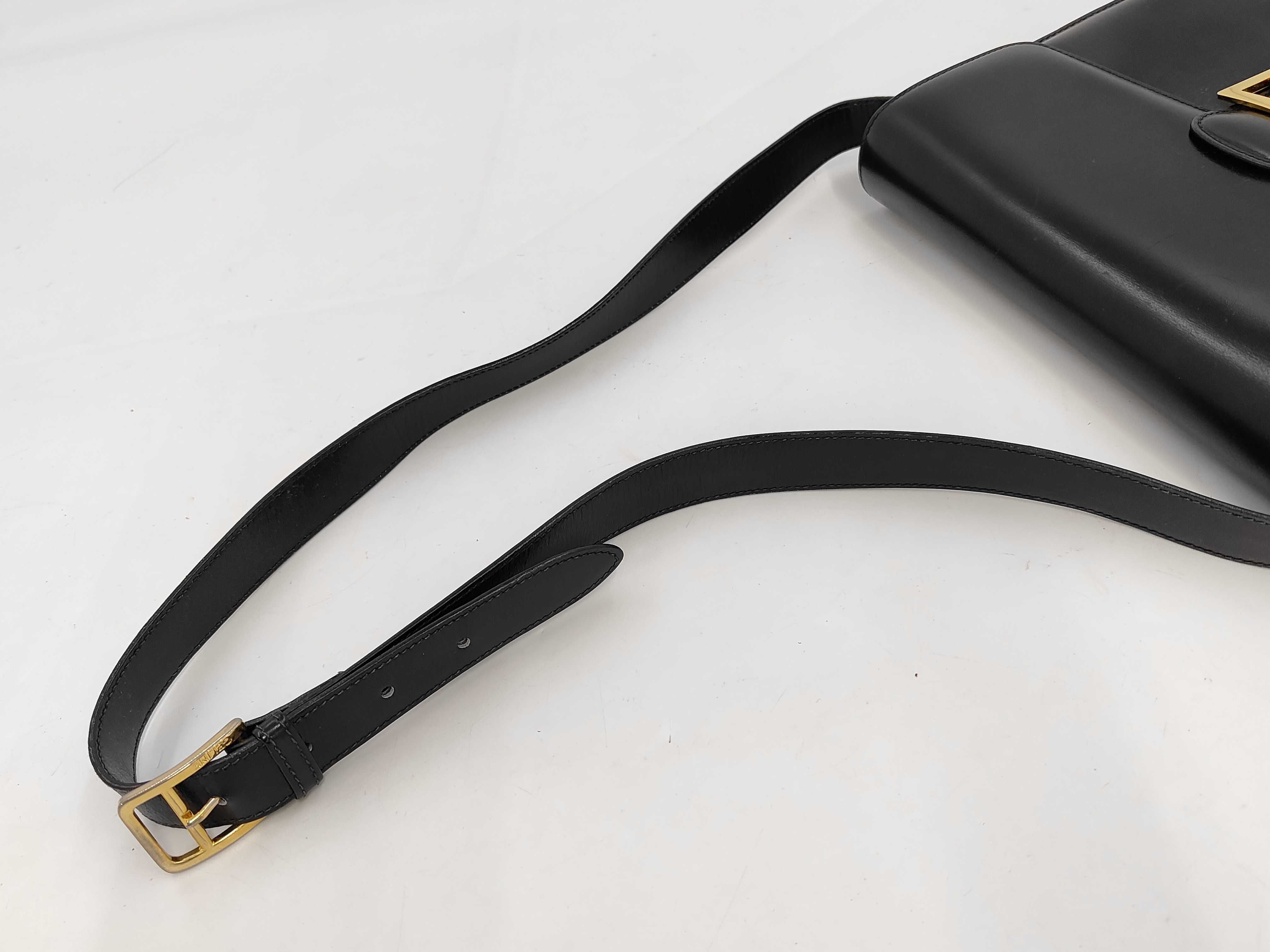 Calfskin Carriage Shoulder Bag — view 3