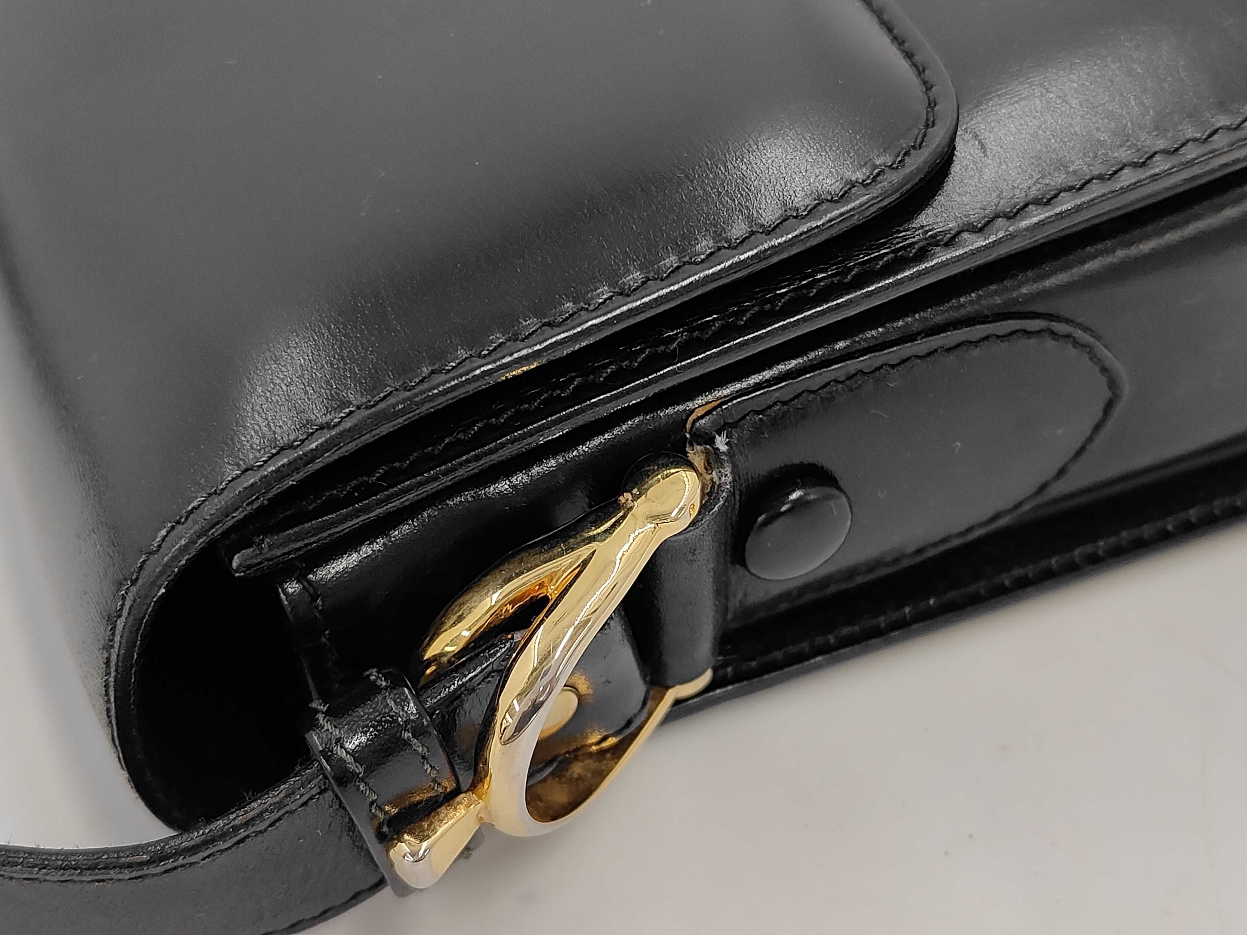 Calfskin Carriage Shoulder Bag — view 5