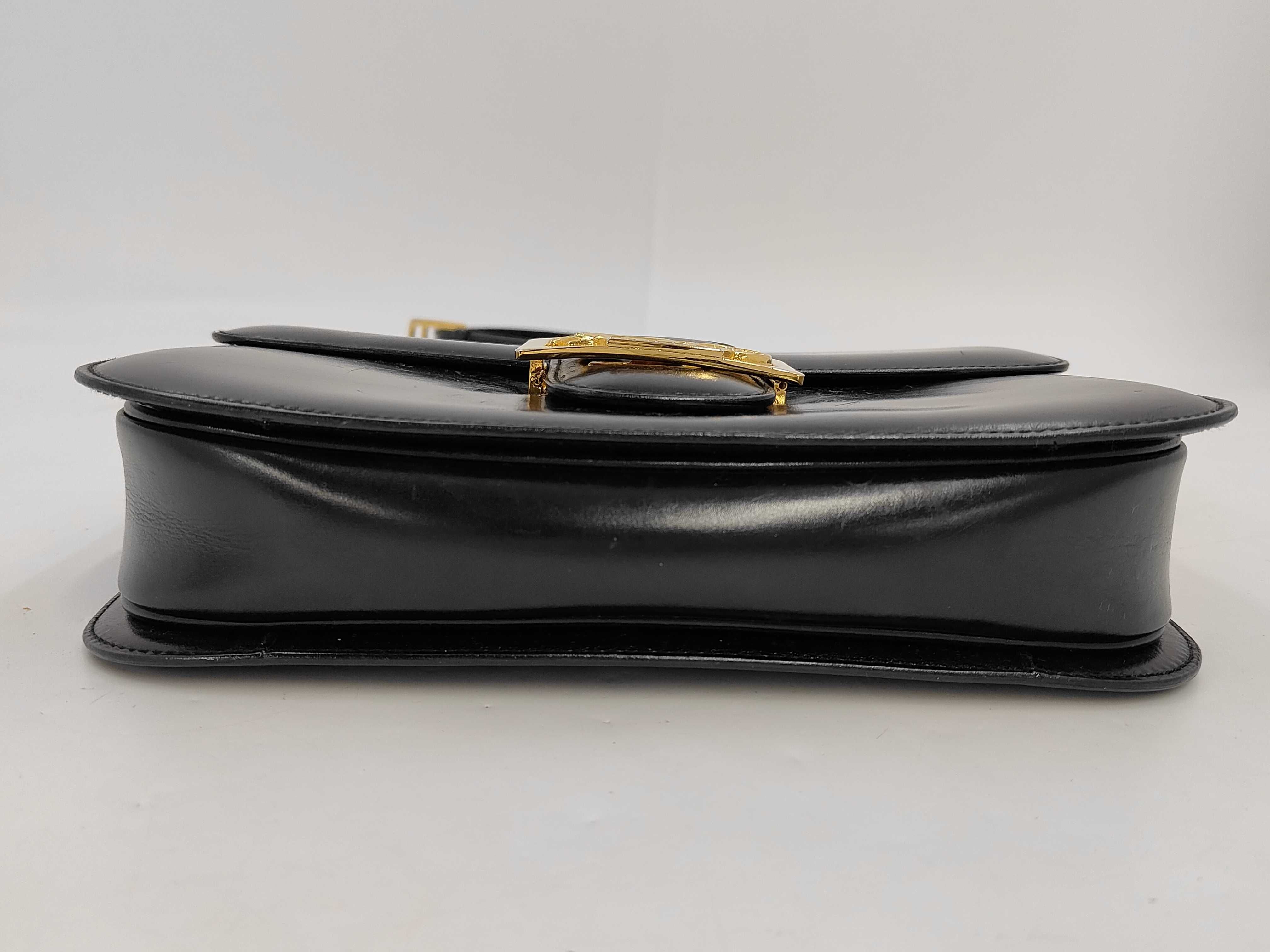 Calfskin Carriage Shoulder Bag — view 7