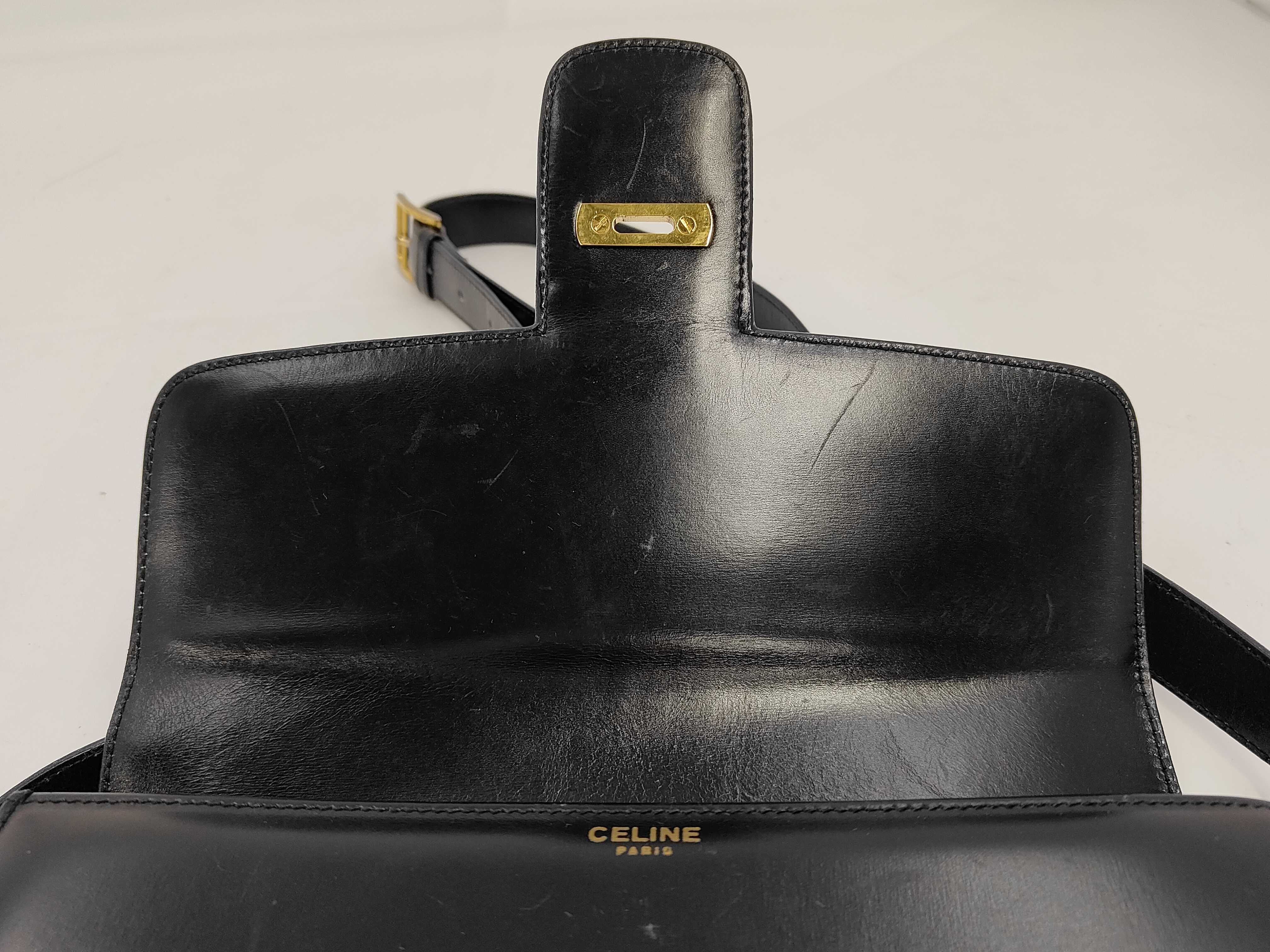 Calfskin Carriage Shoulder Bag — view 8
