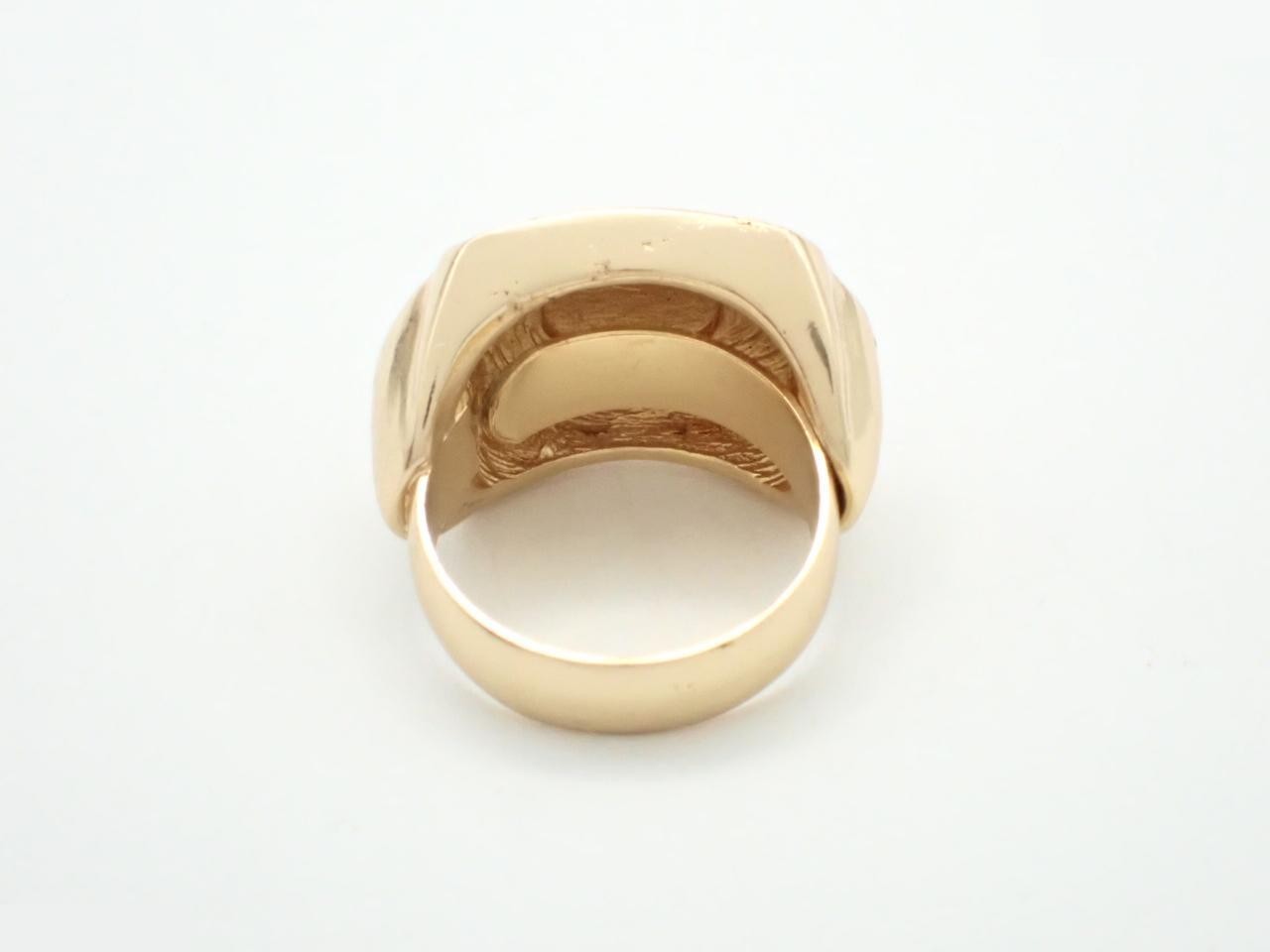 Other lines: Precious metals/rings, faux pearl, size #13 — view 2