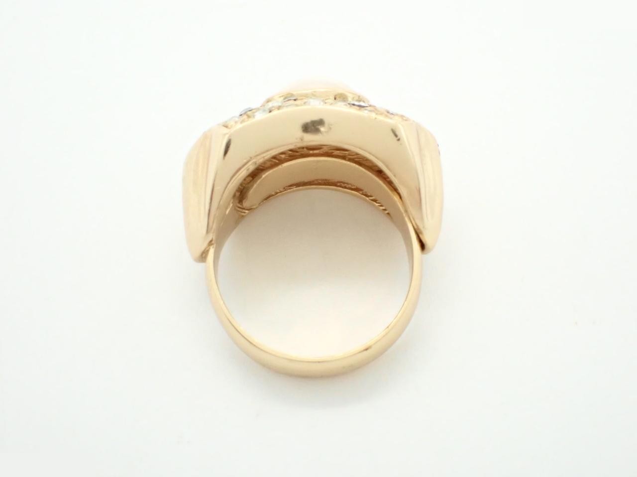 Other lines: Precious metals/rings, faux pearl, size #13 — view 3