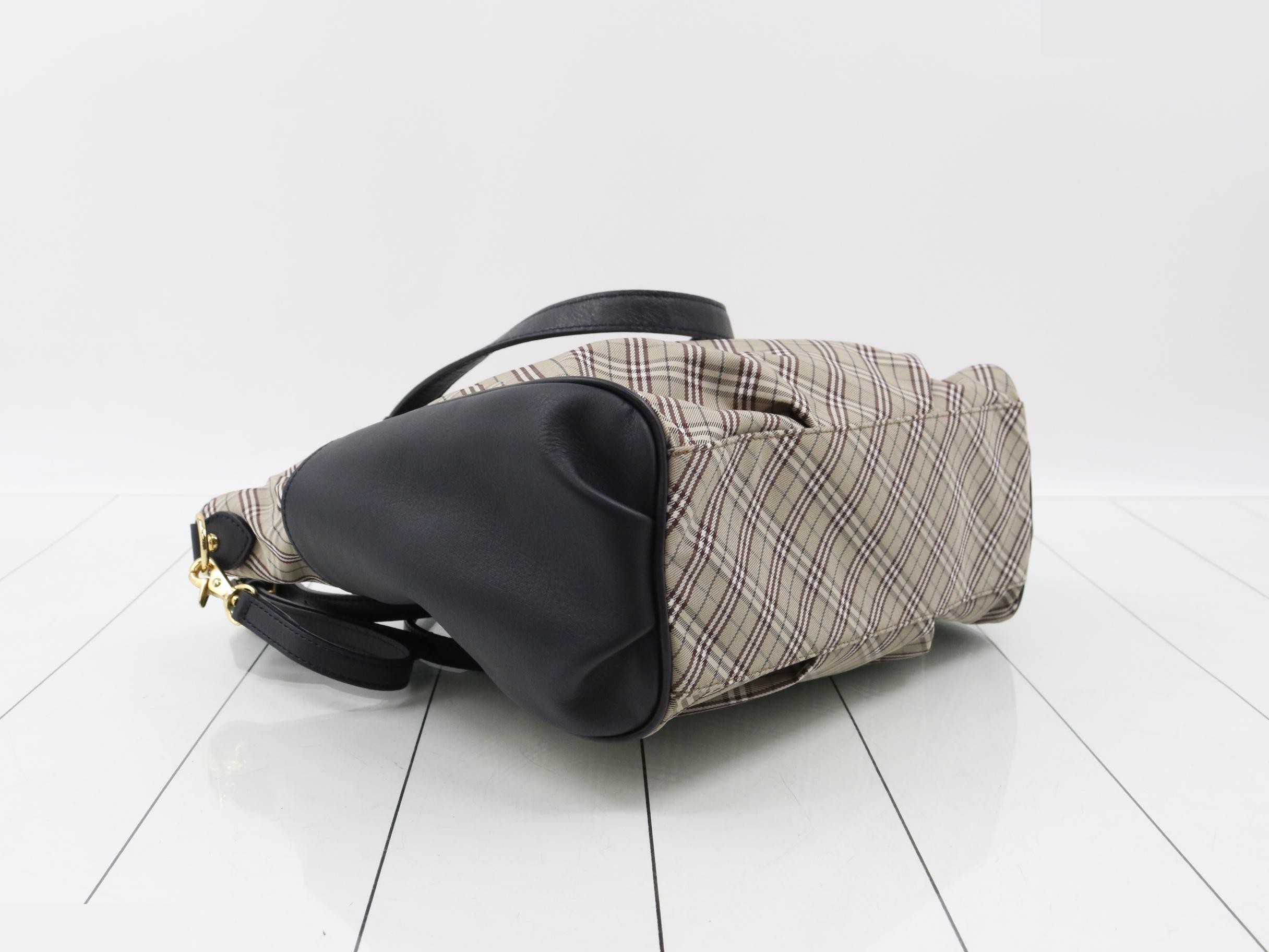 Blue Label 2-Way Tote Bag - Check — view 5