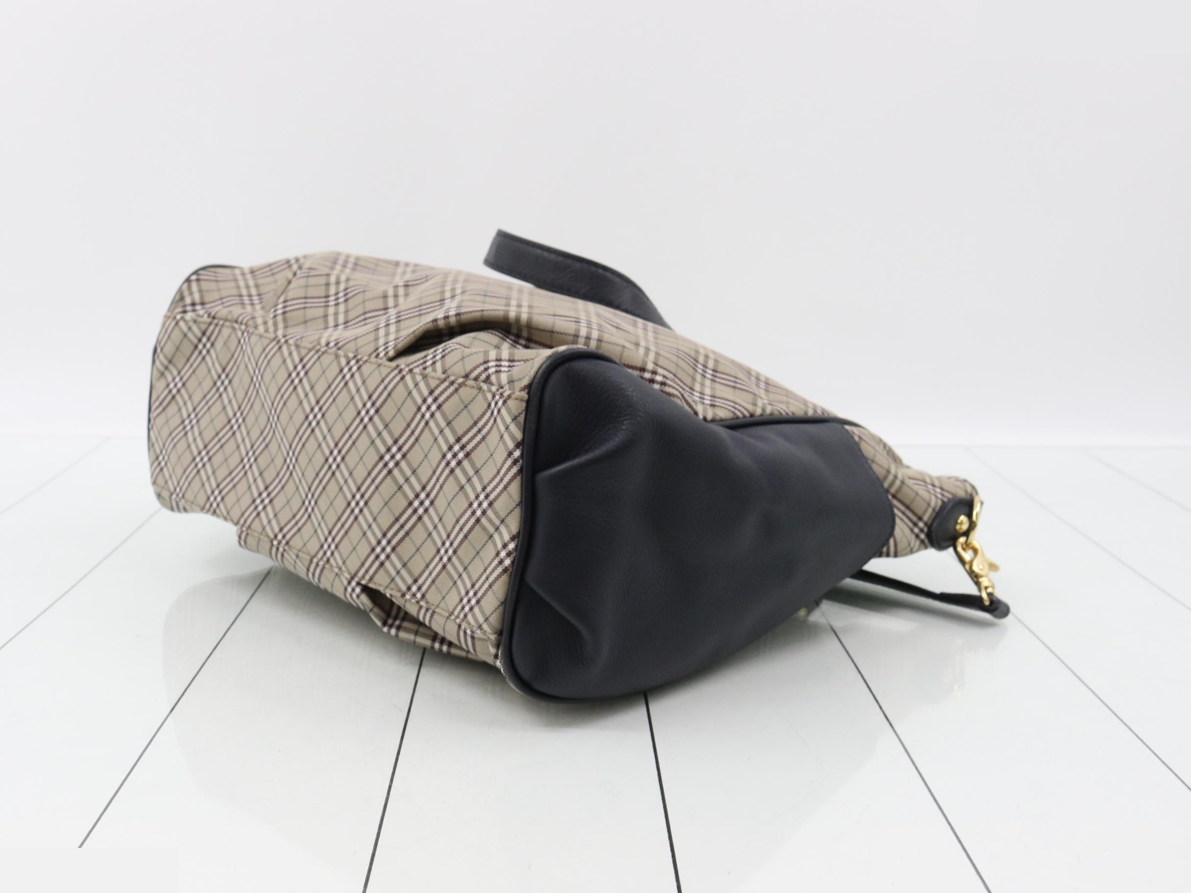 Blue Label 2-Way Tote Bag - Check — view 6