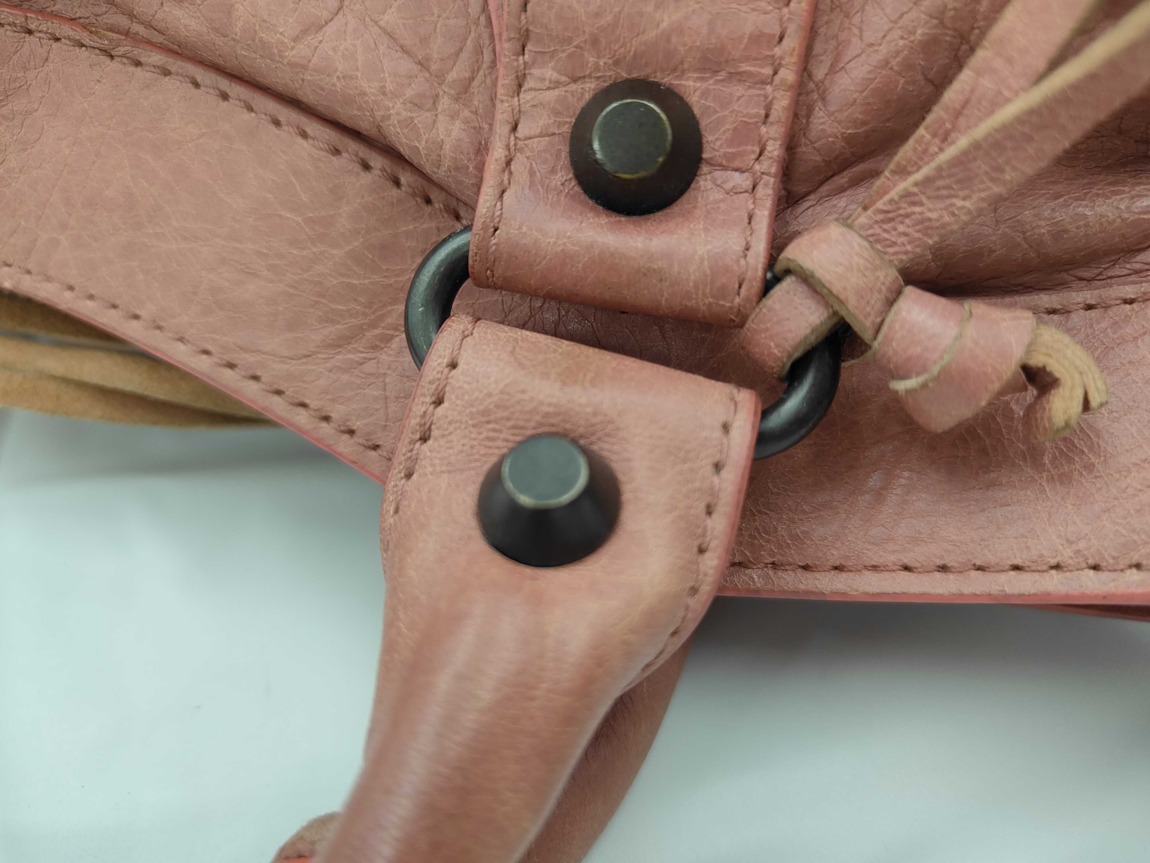 Leather City Pink Handbag — view 5