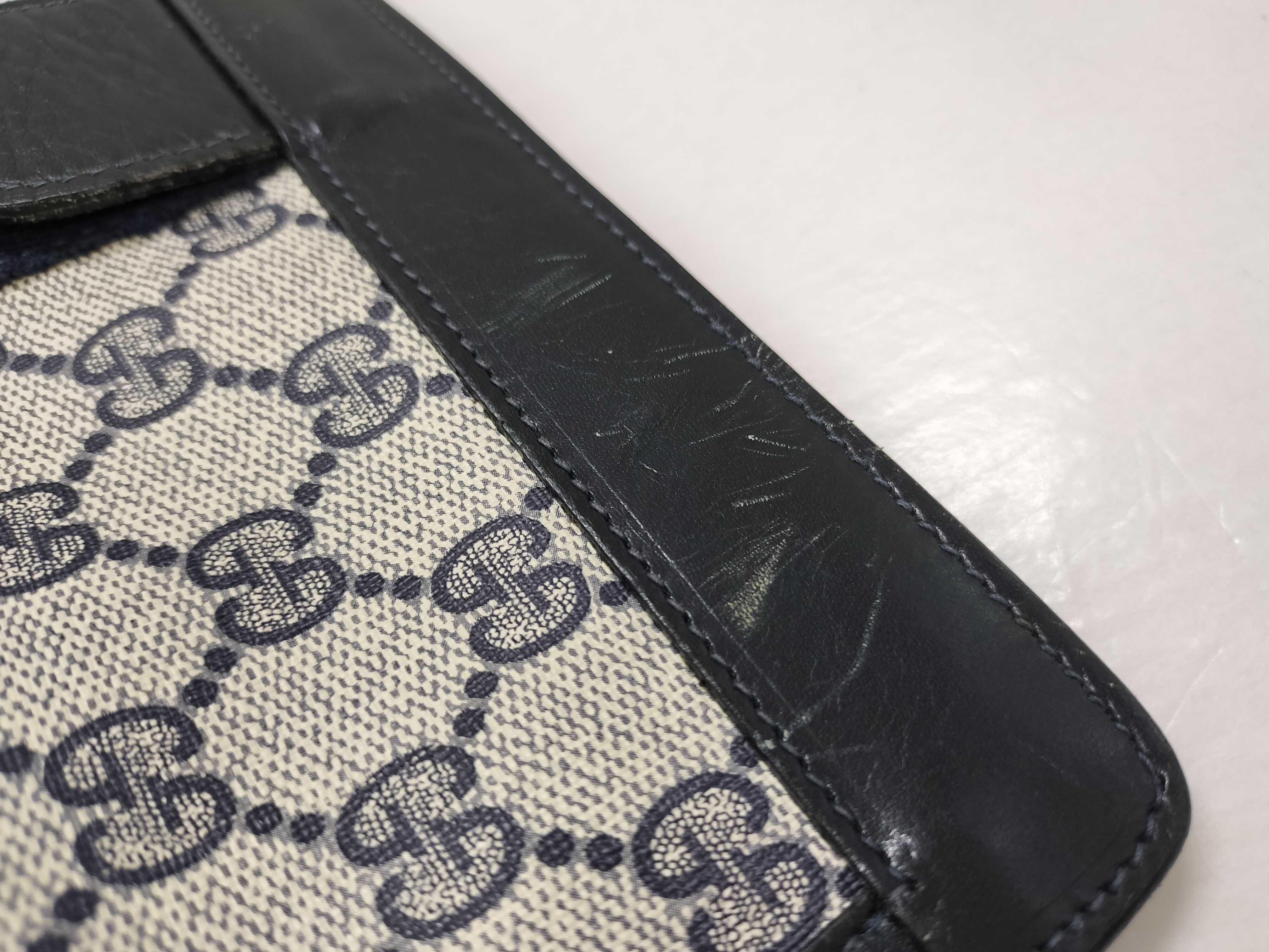 GG Supreme, Old Gucci GG Supreme Sherry Clutch Bag, Second Bag — view 13