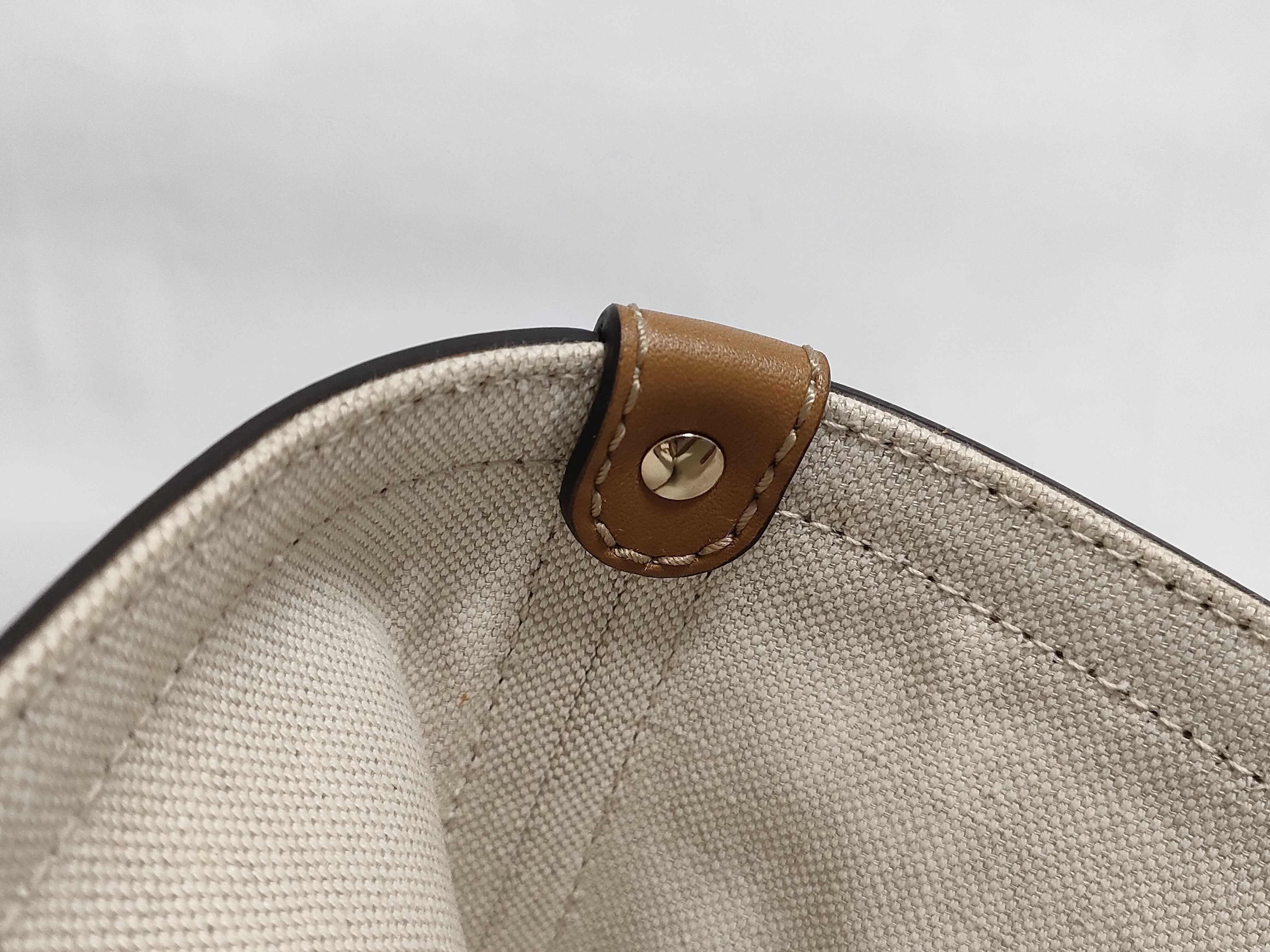GG Canvas Tote Bag, Canvas x Leather, Beige x Brown, 247209 493075 (Tote Bag) — view 8