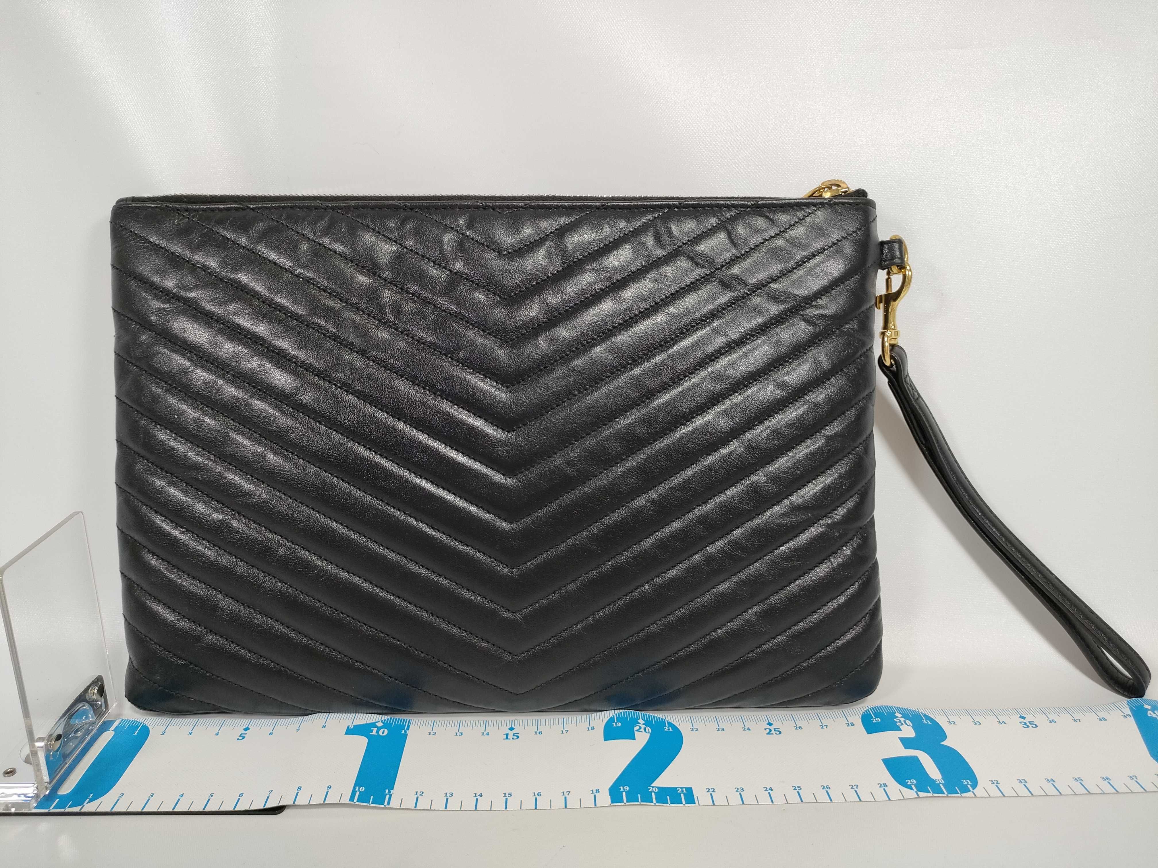 Monogram Matelasse Clutch Bag — view 2