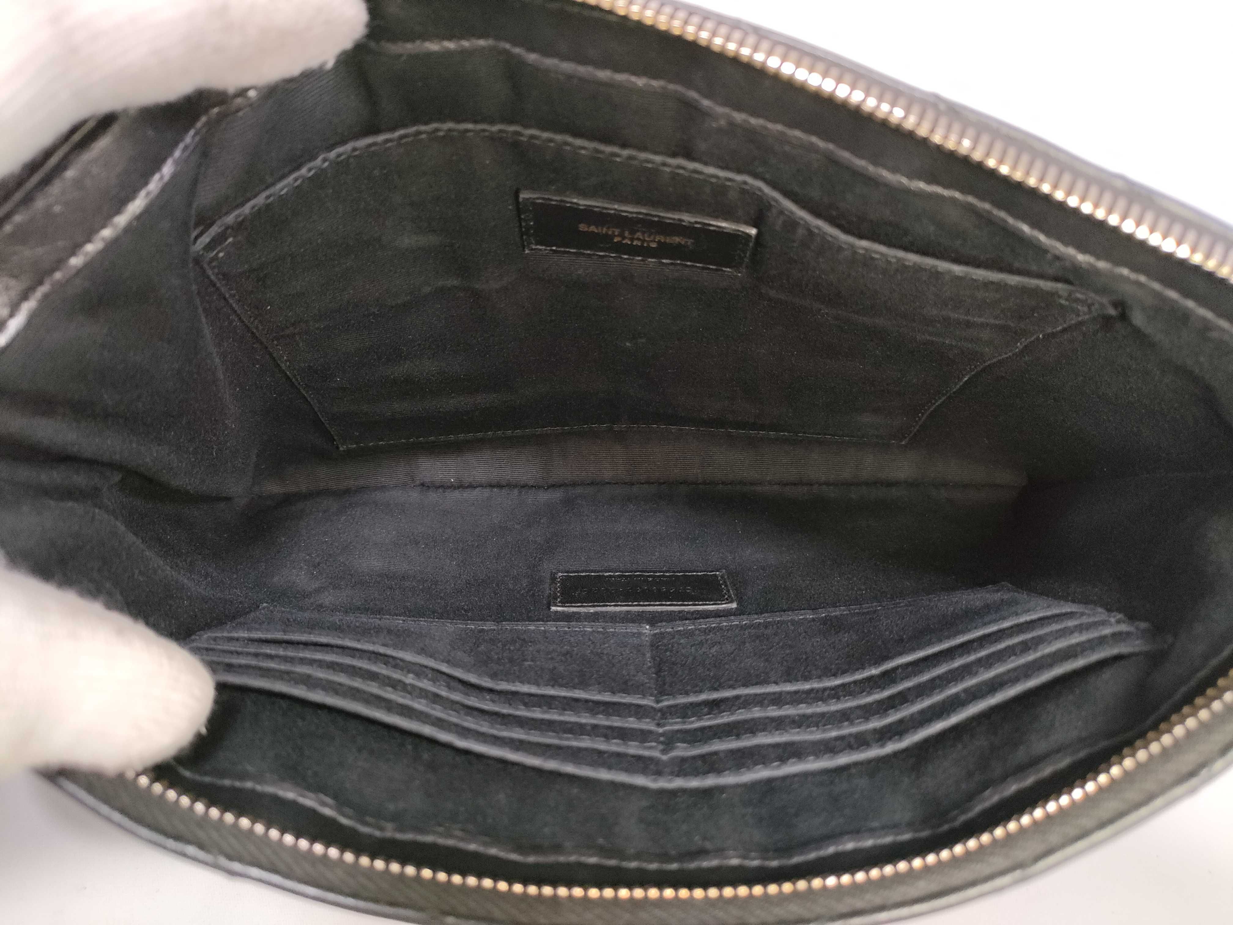 Monogram Matelasse Clutch Bag — view 12