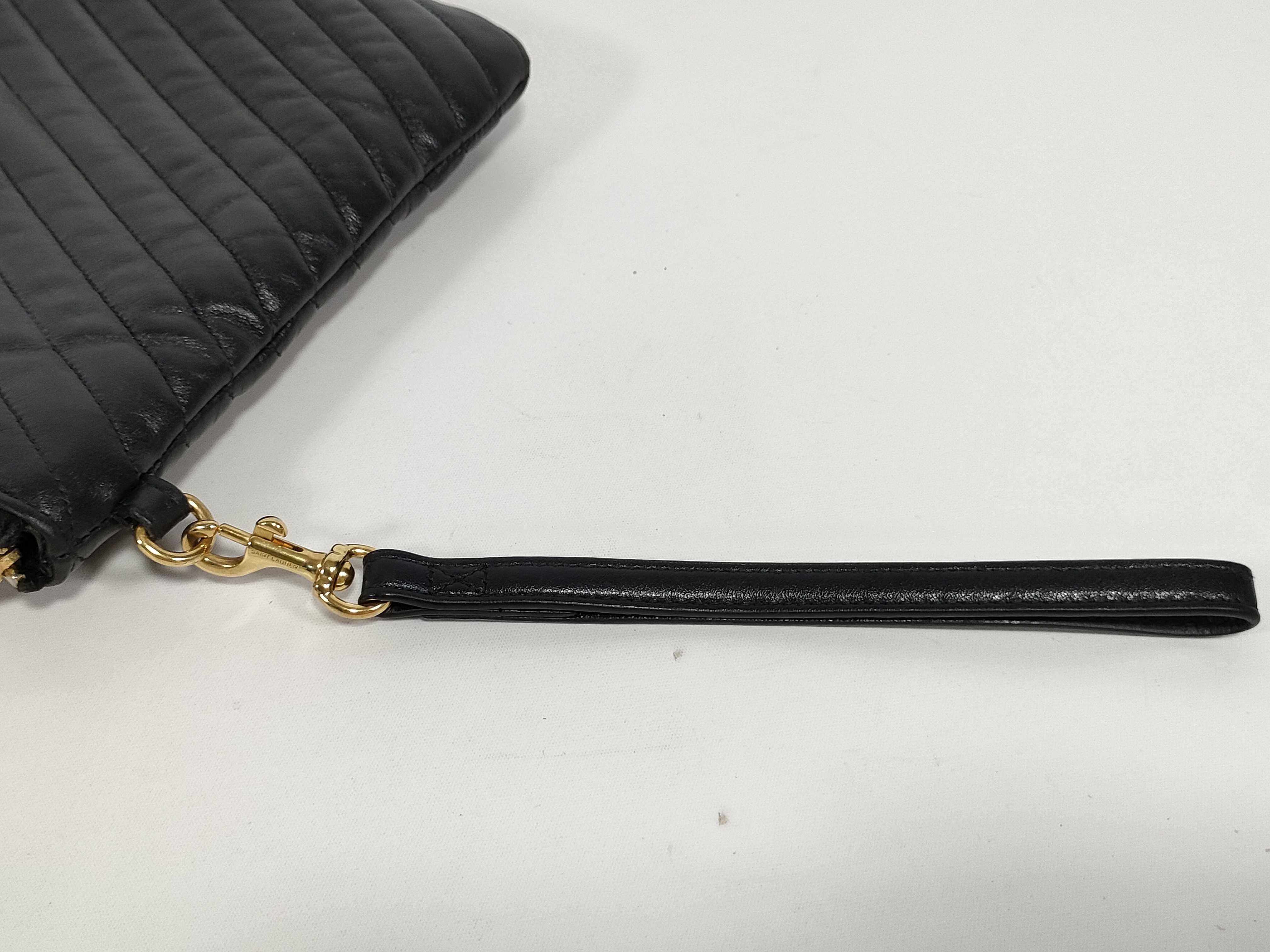 Monogram Matelasse Clutch Bag — view 3