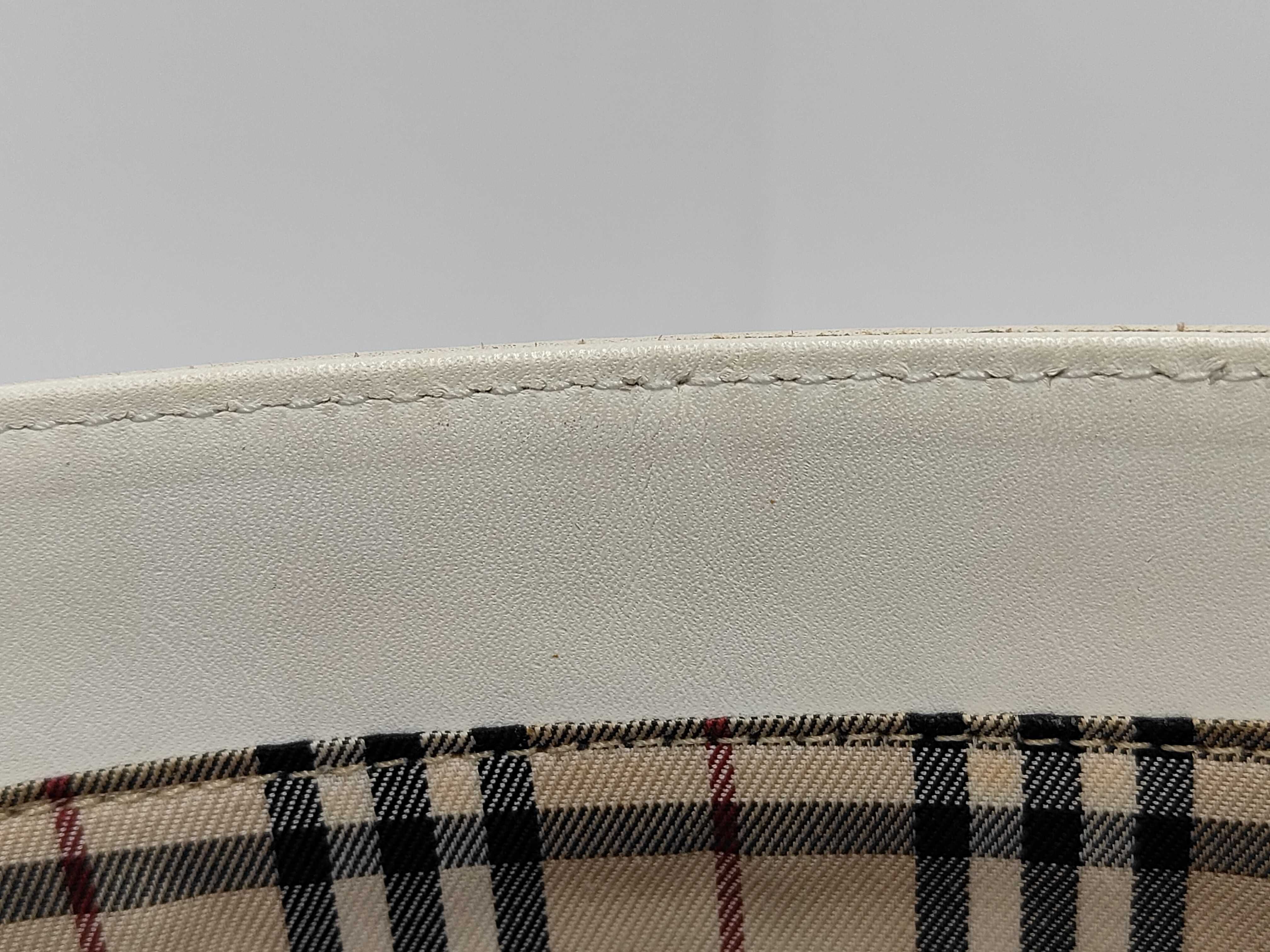 Leather Nova Check Tote Bag — view 11