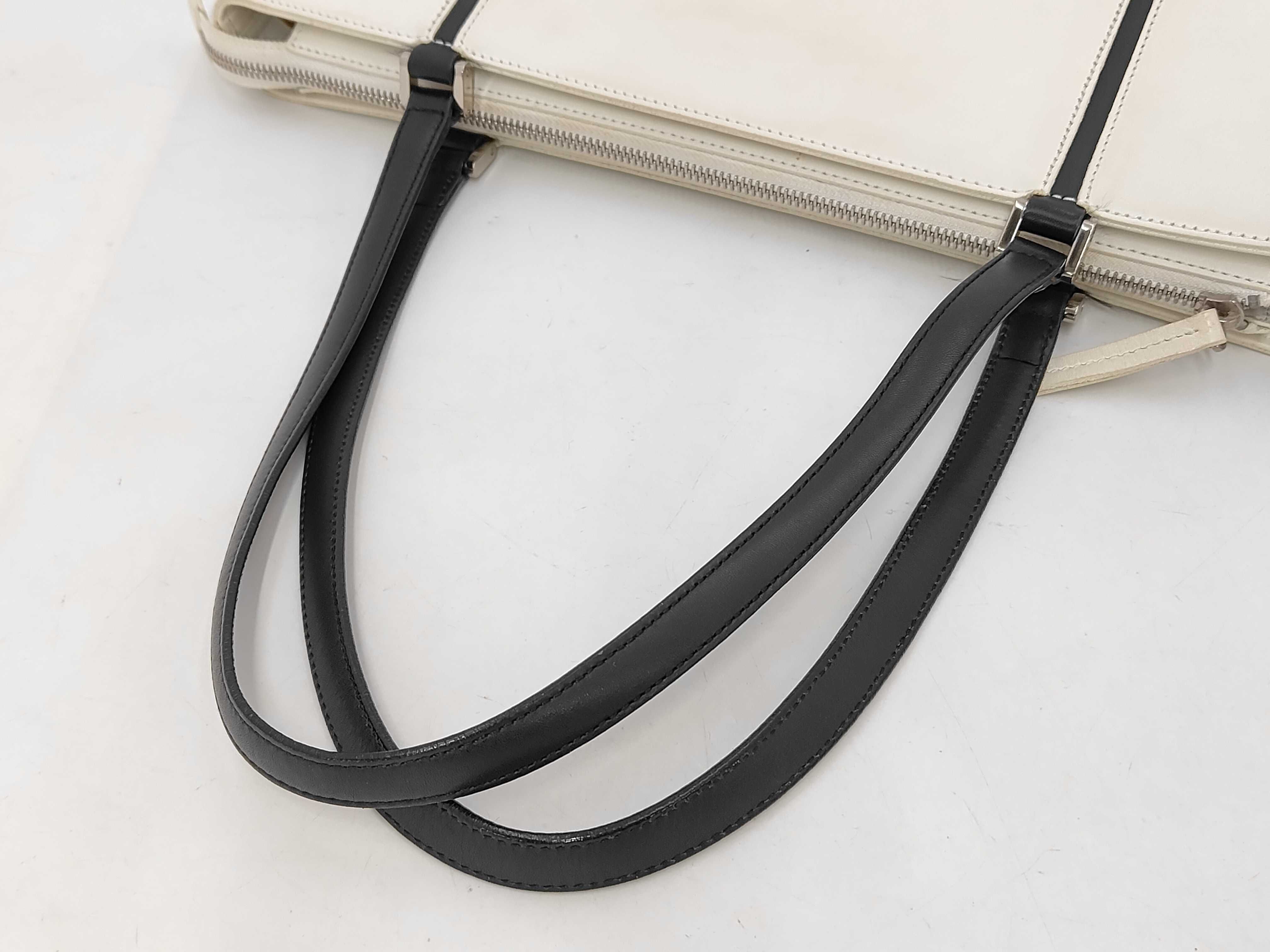 Leather Nova Check Tote Bag — view 3