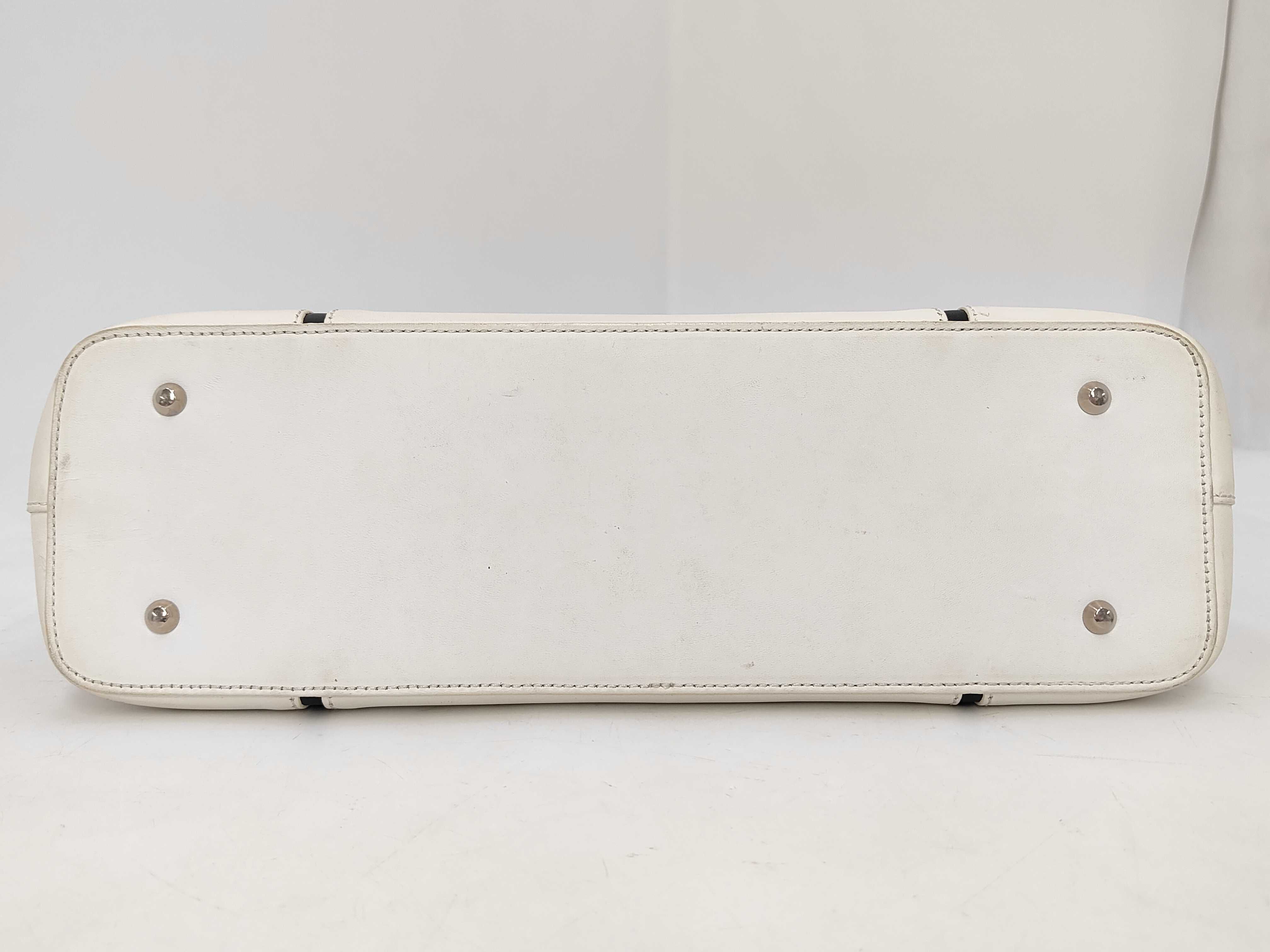 Leather Nova Check Tote Bag — view 6