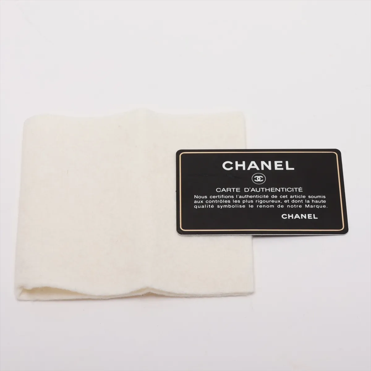 [Individually packaged] Chanel Matelassé 25 Caviar Skin Double Flap Double Chain Bag, Black with Silver Hardware, 13257062, Serial Number , A01112 — view 12