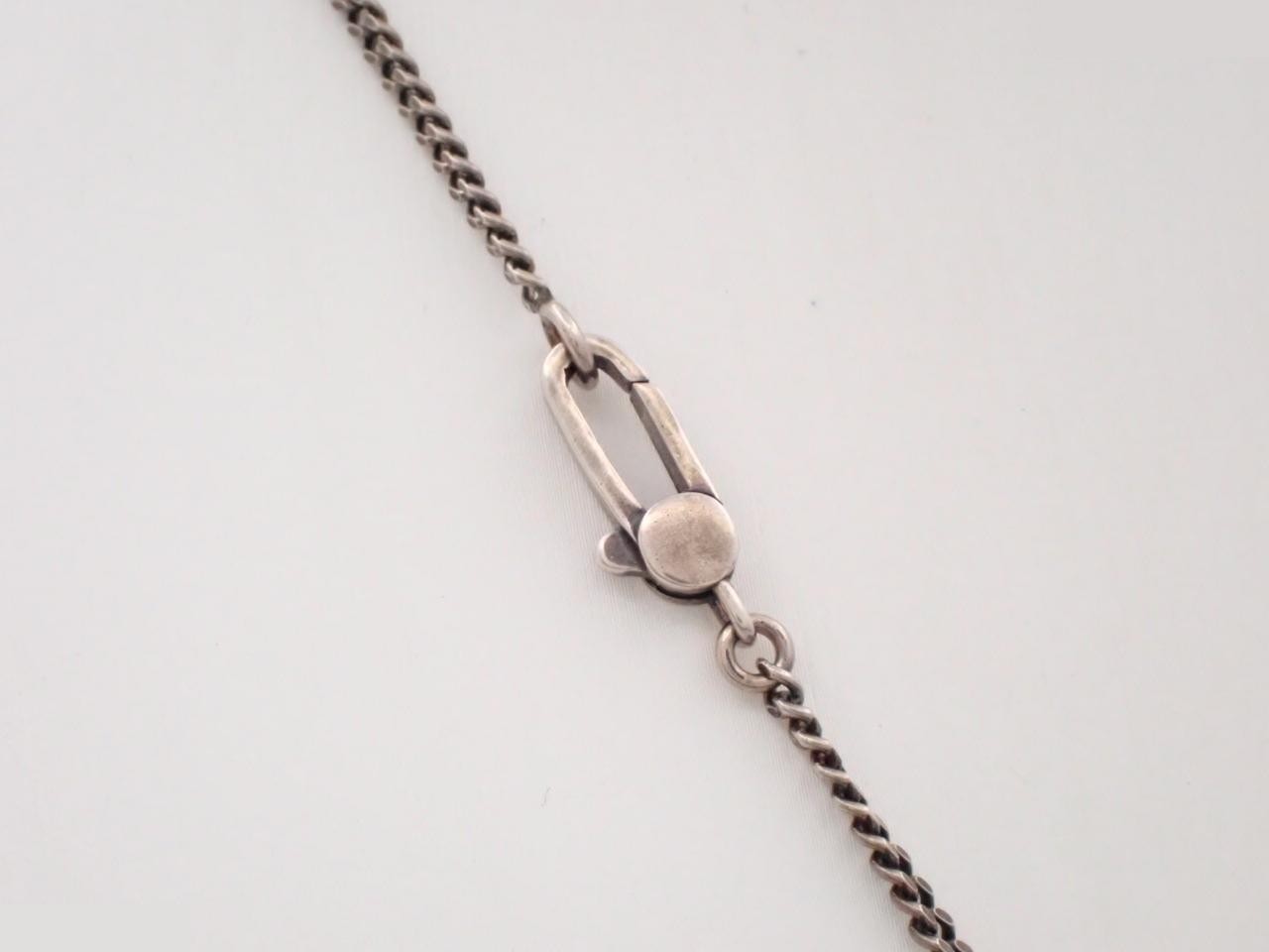 Diamante necklace, SV925, 18.6g, chain approximately 52cm — view 2