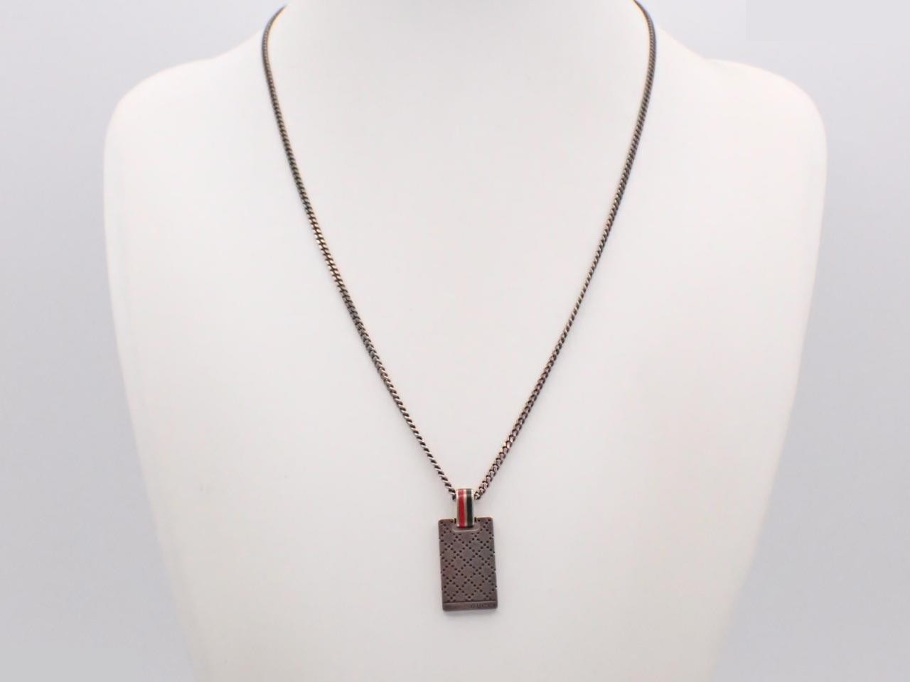 Diamante necklace, SV925, 18.6g, chain approximately 52cm — view 3