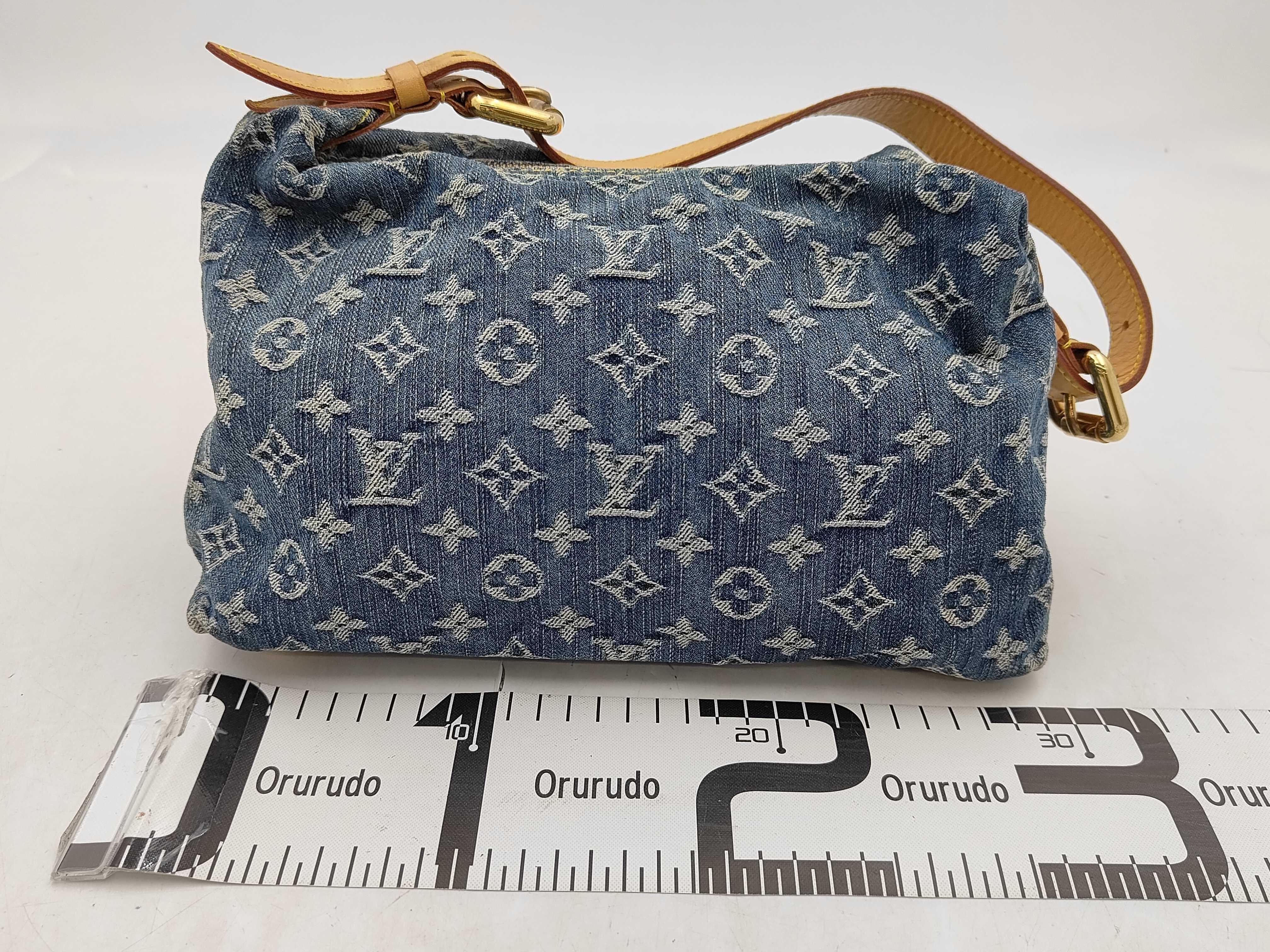 Monogram Denim Baggy PM M95049 SD1025 Handbag — view 2