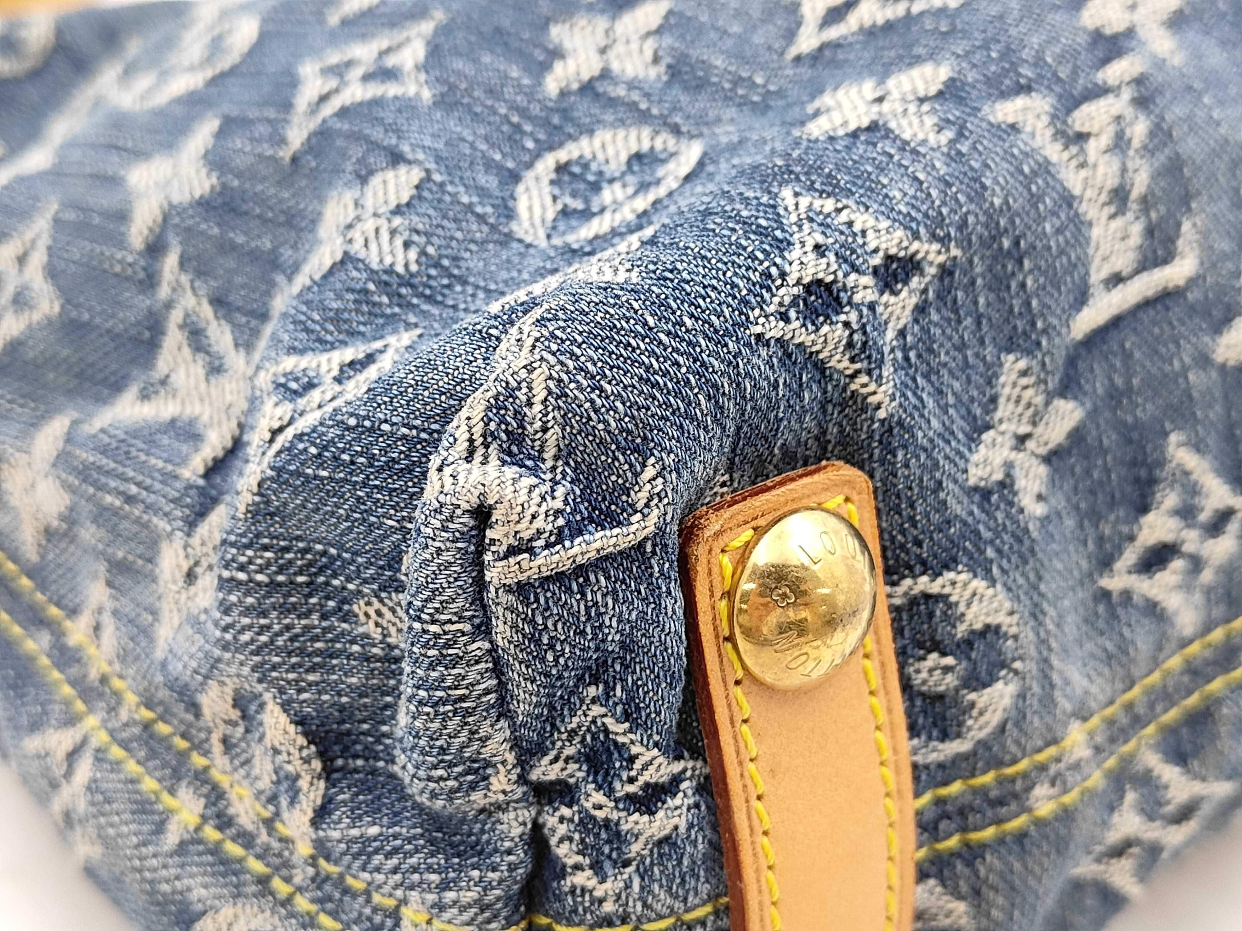Monogram Denim Baggy PM M95049 SD1025 Handbag — view 7