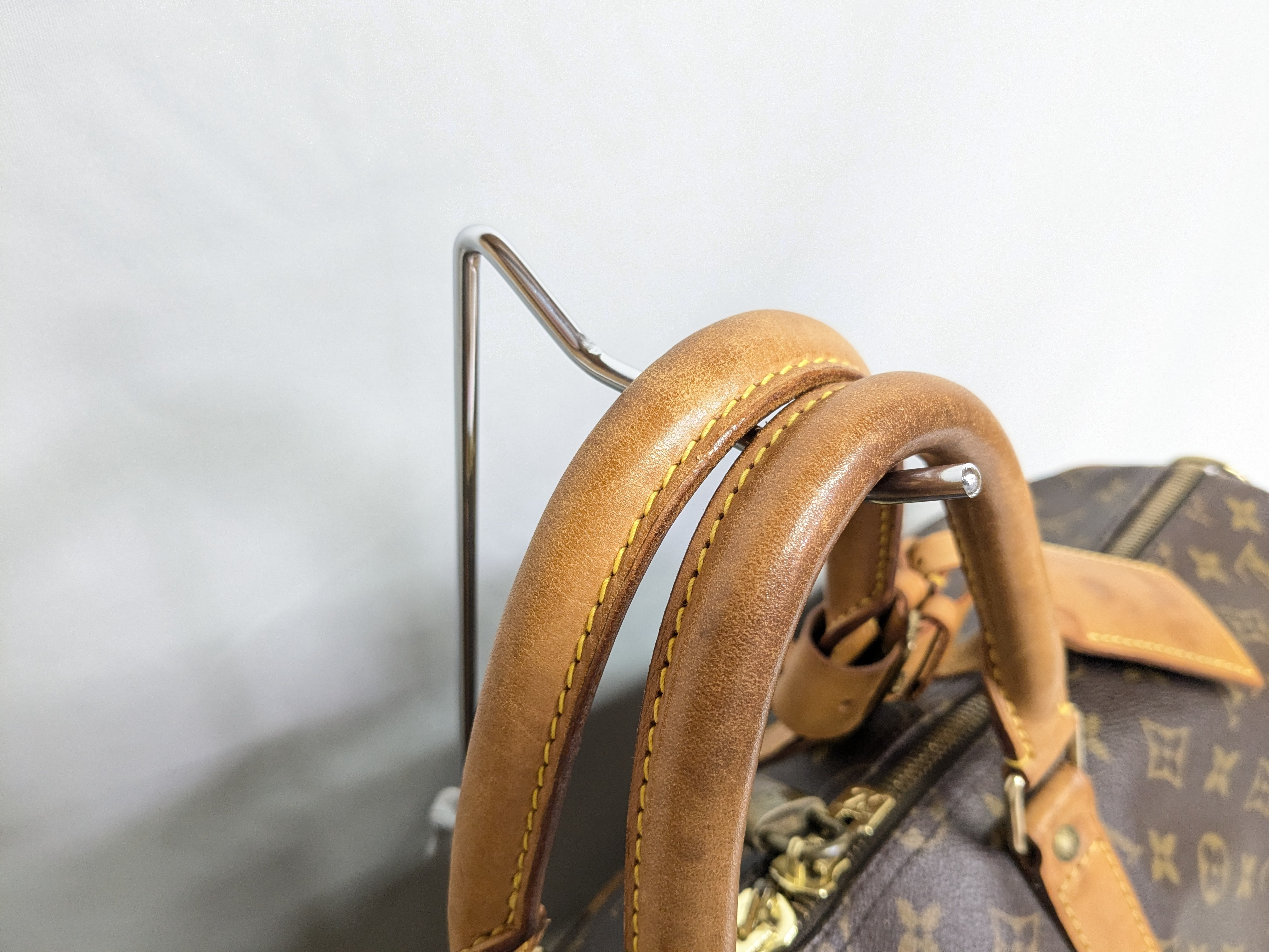 LV Monogram Keepall Bandoulière 55 Boston Bag — view 3