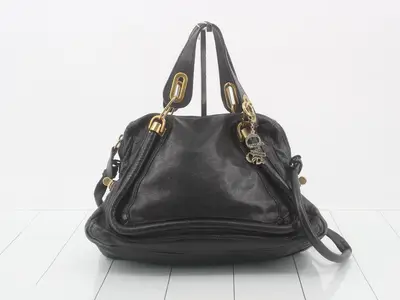 Paradis Leather 2-Way Semi-Shoulder/Handbag