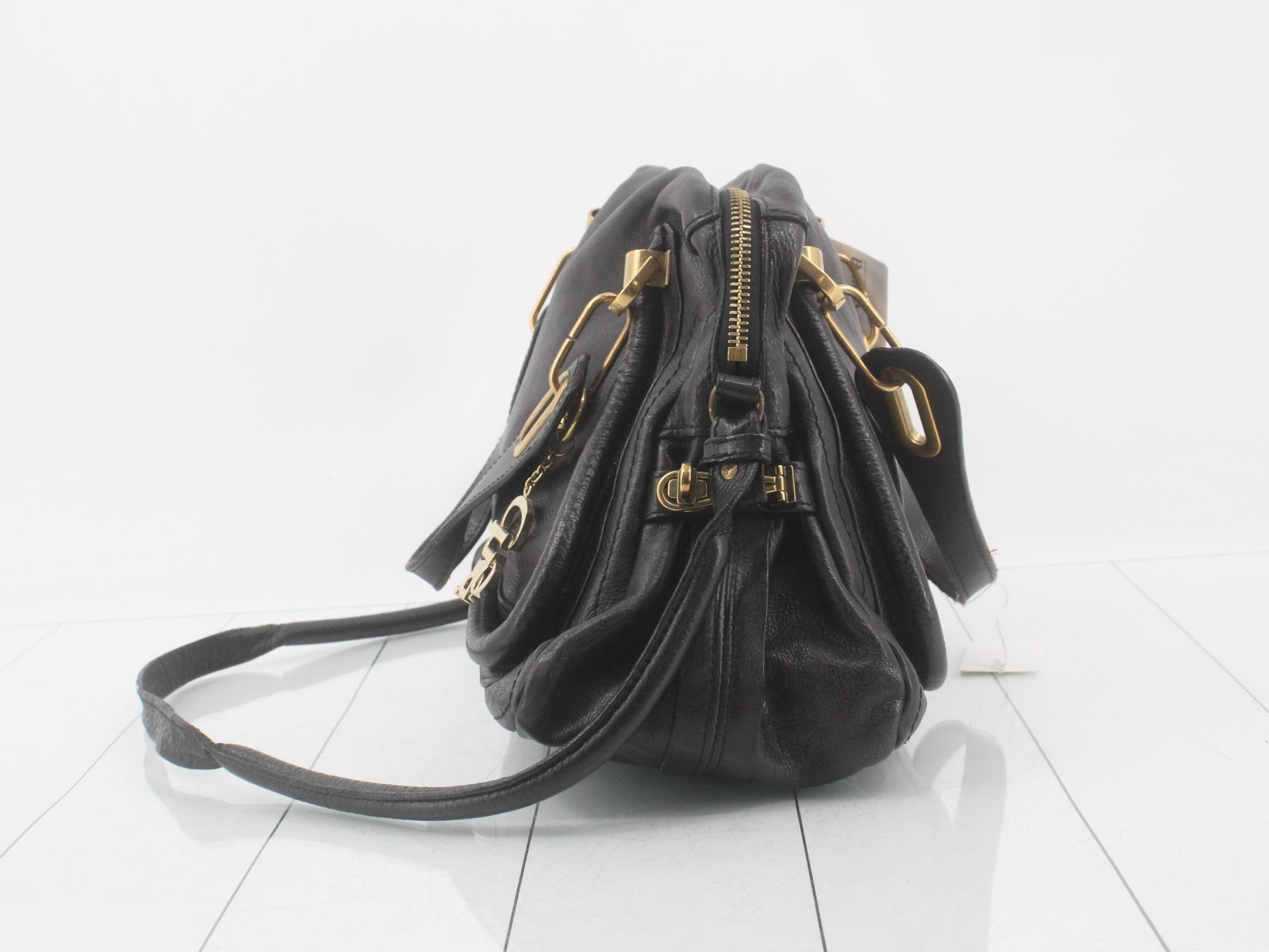 Paradis Leather 2-Way Semi-Shoulder/Handbag — view 3