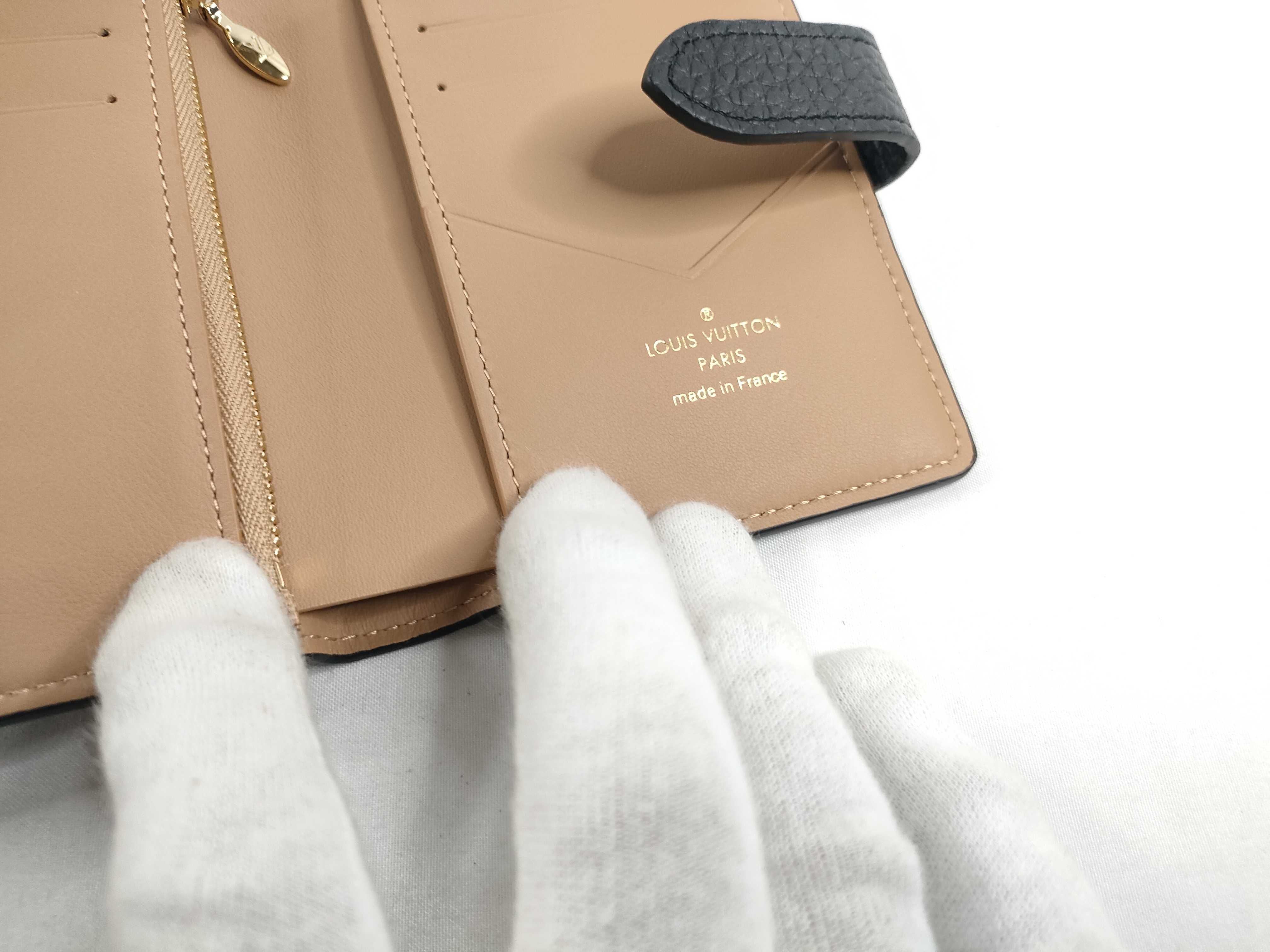 LV Vertical Compact M81561 Black Wallet — view 9
