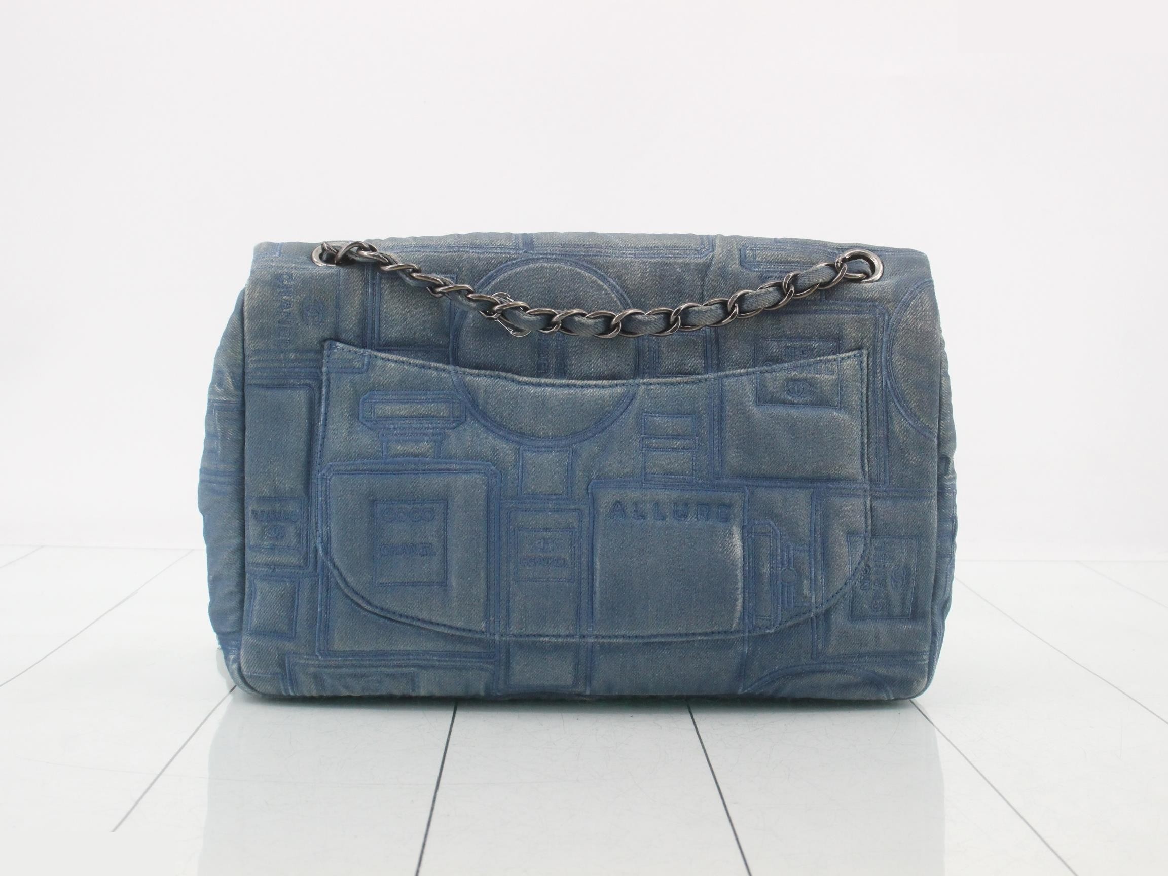 Denim shoulder bag — view 2