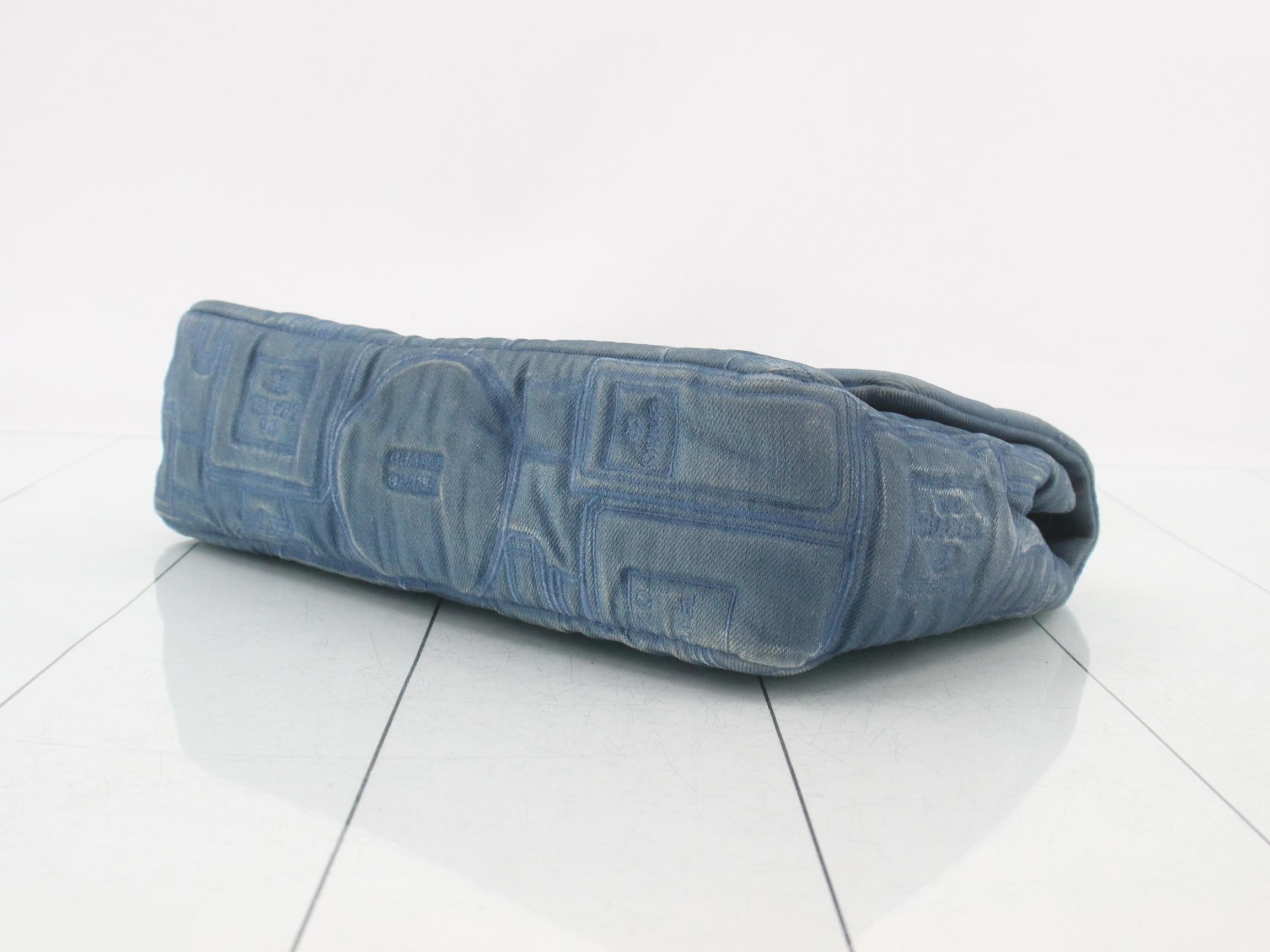 Denim shoulder bag — view 6