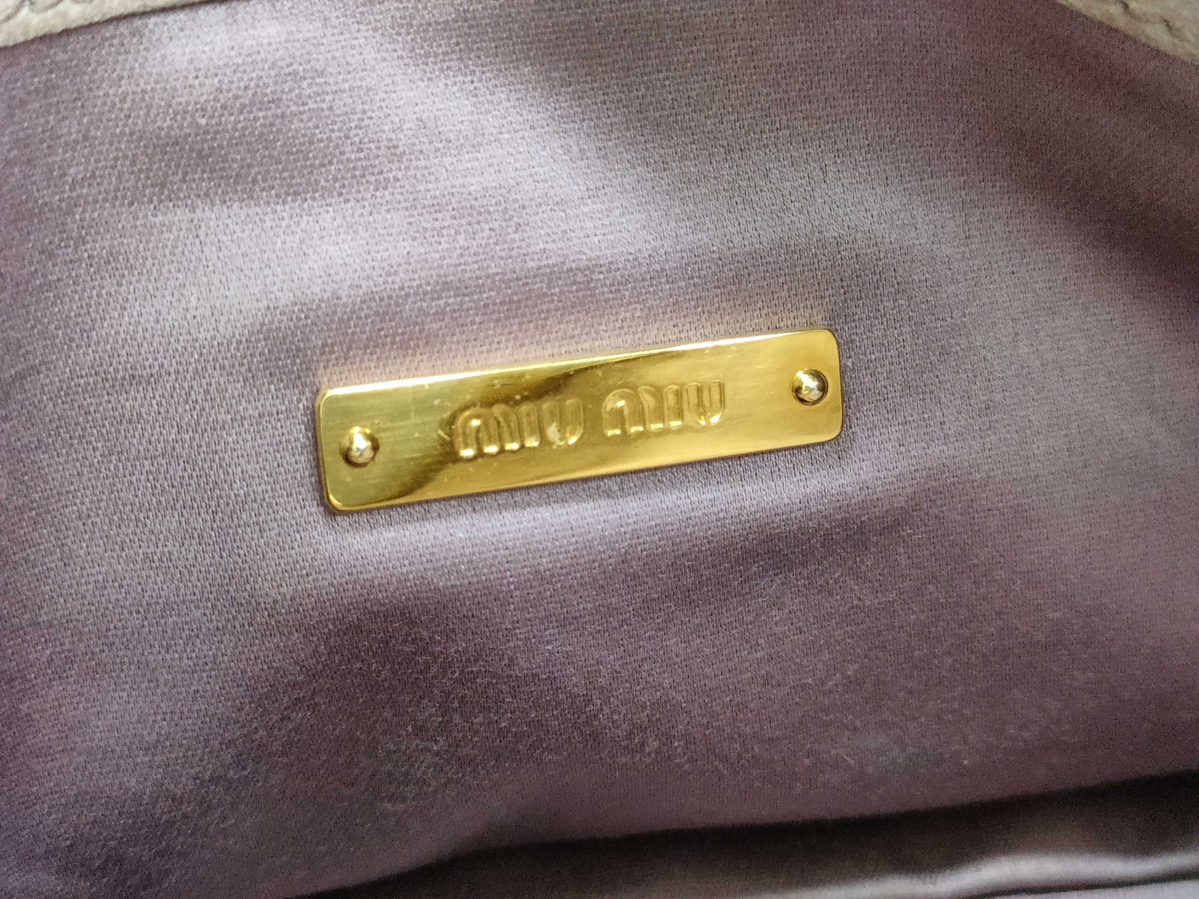 2-Way Handbag/Shoulder Bag, Leather, Pink Beige Handbag — view 10
