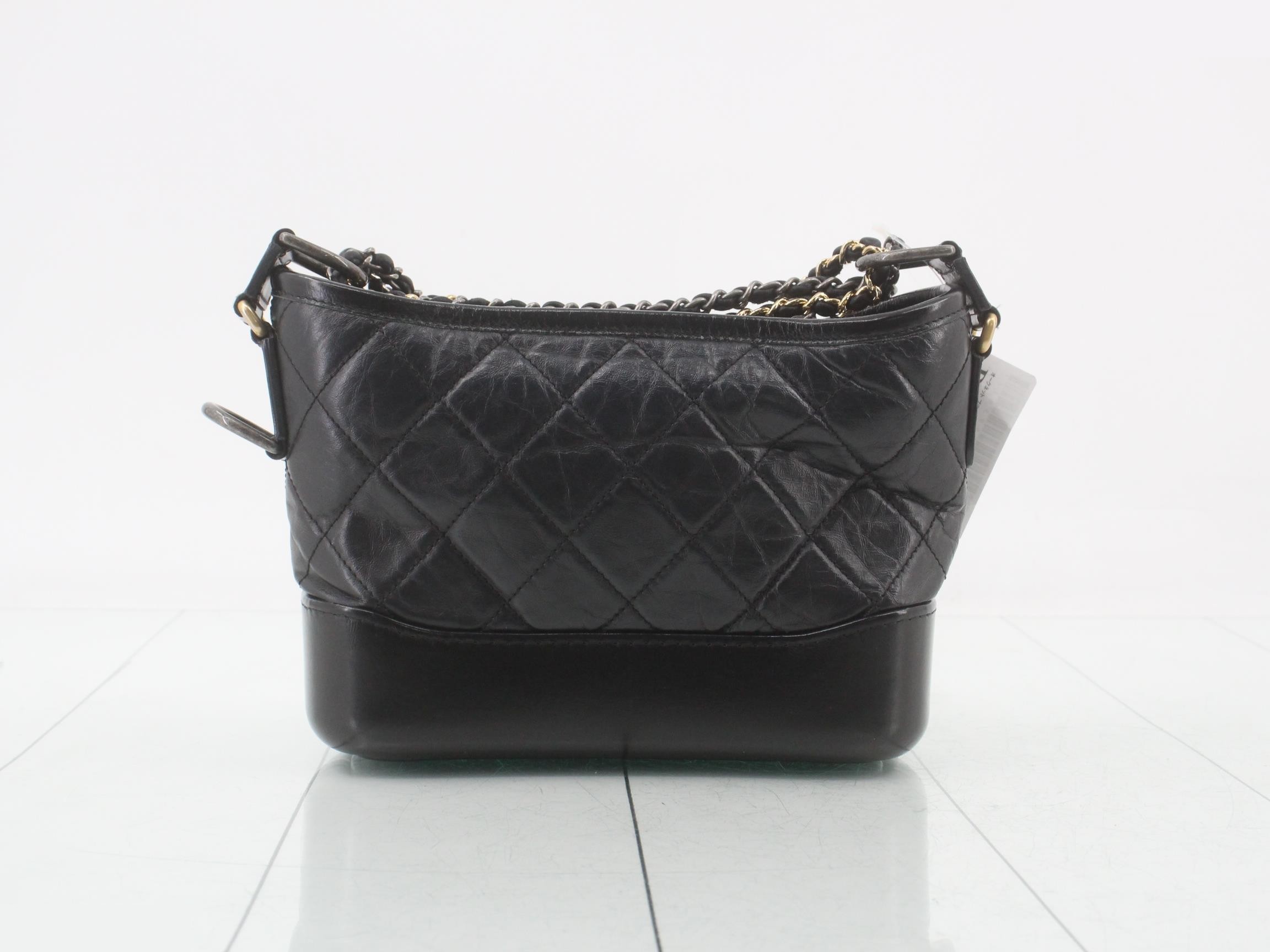Gabrielle Vintage Calfskin Chain Shoulder Bag (with original seal) — view 2
