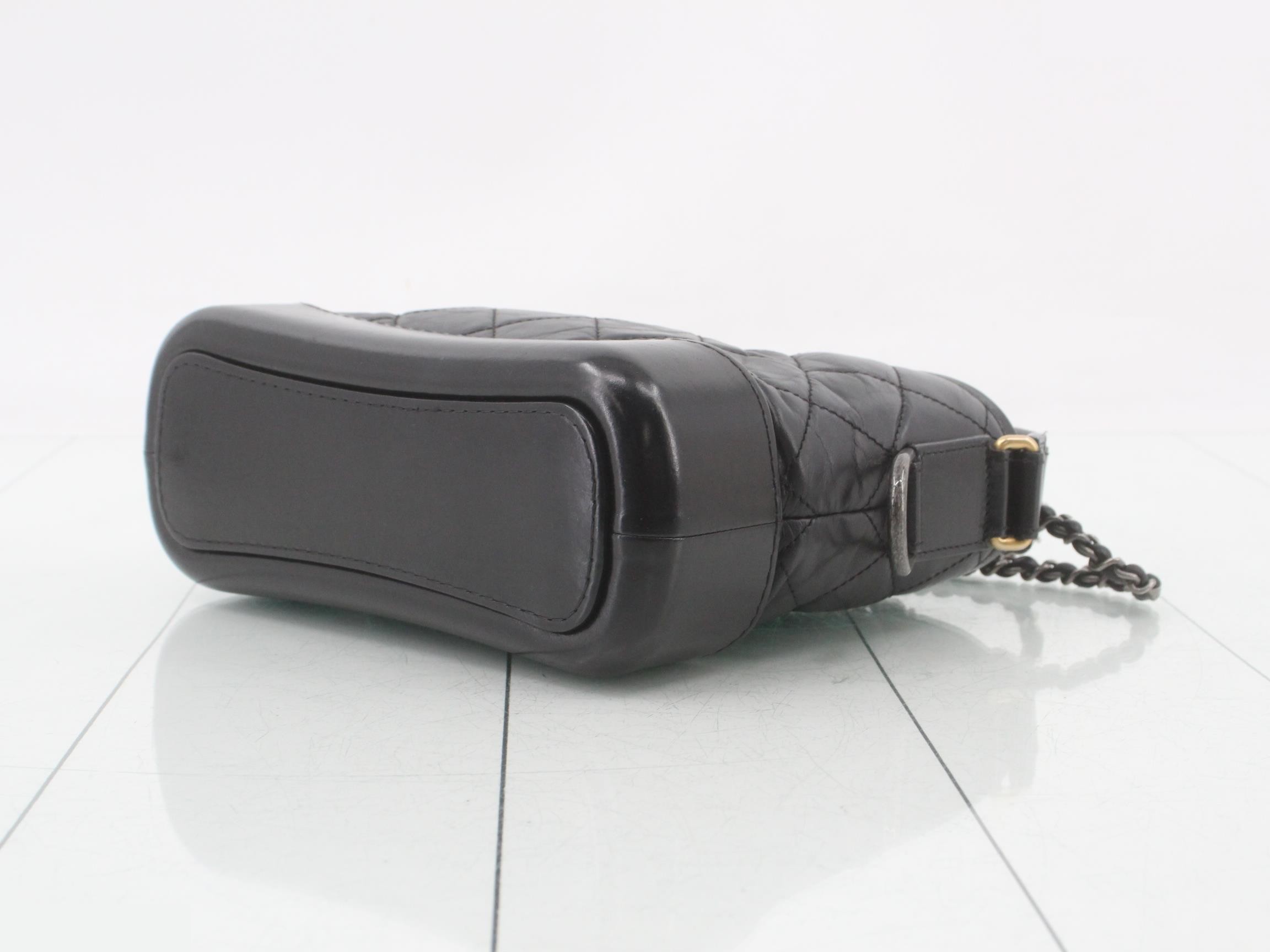 Gabrielle Vintage Calfskin Chain Shoulder Bag (with original seal) — view 6