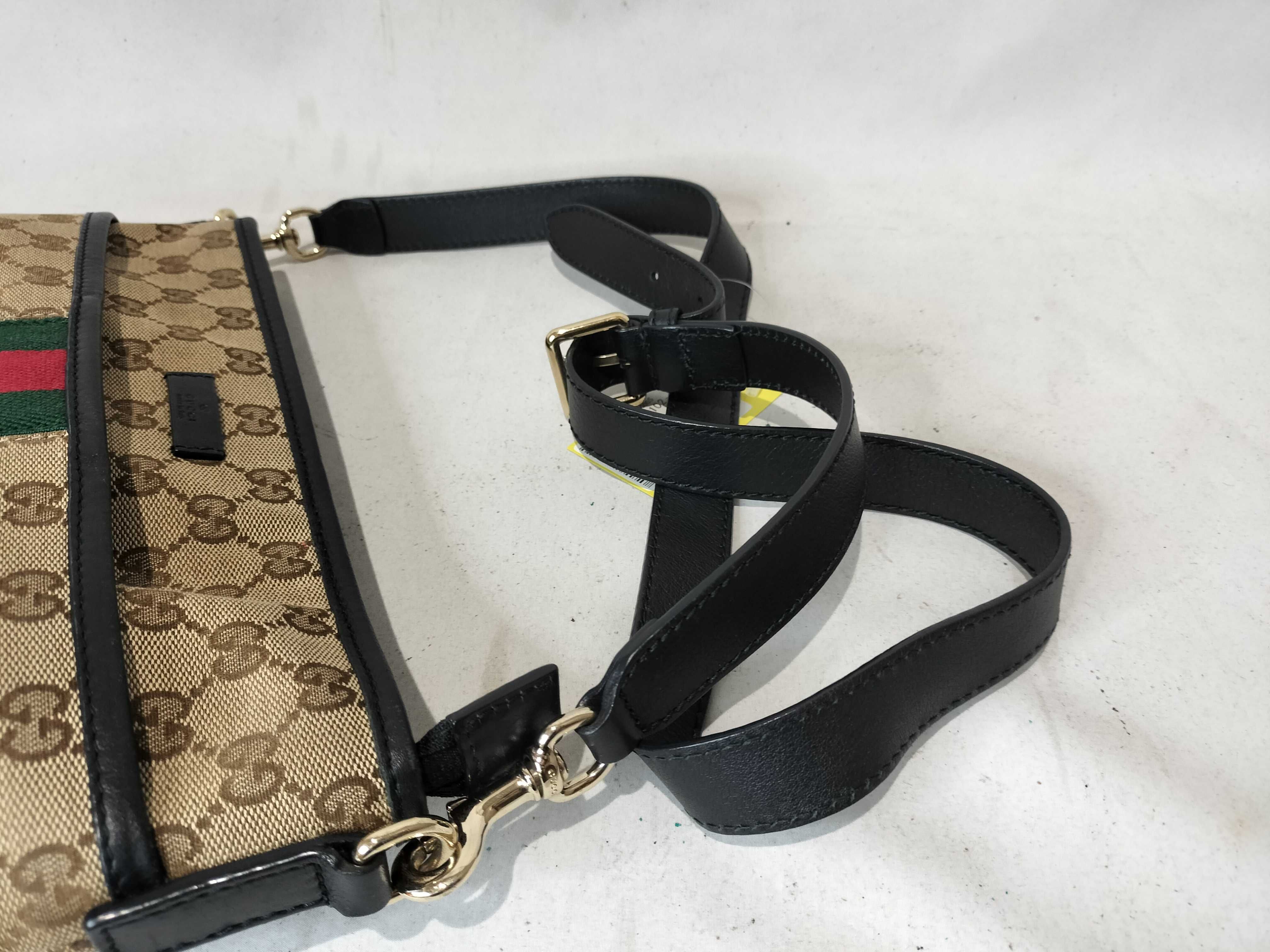 GG Canvas Sherry Line Shoulder Bag 388926 — view 4