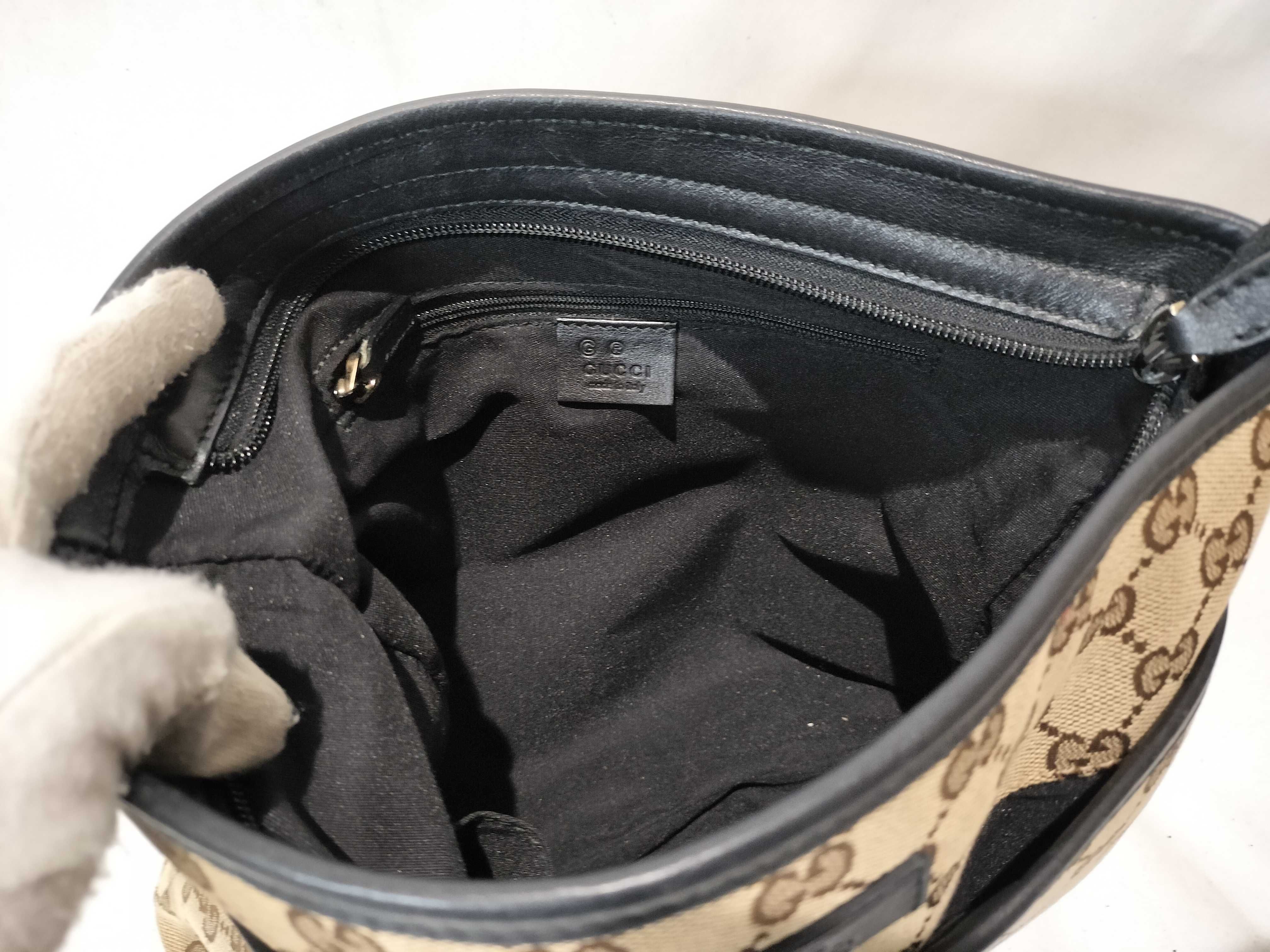 GG Canvas Sherry Line Shoulder Bag 388926 — view 10