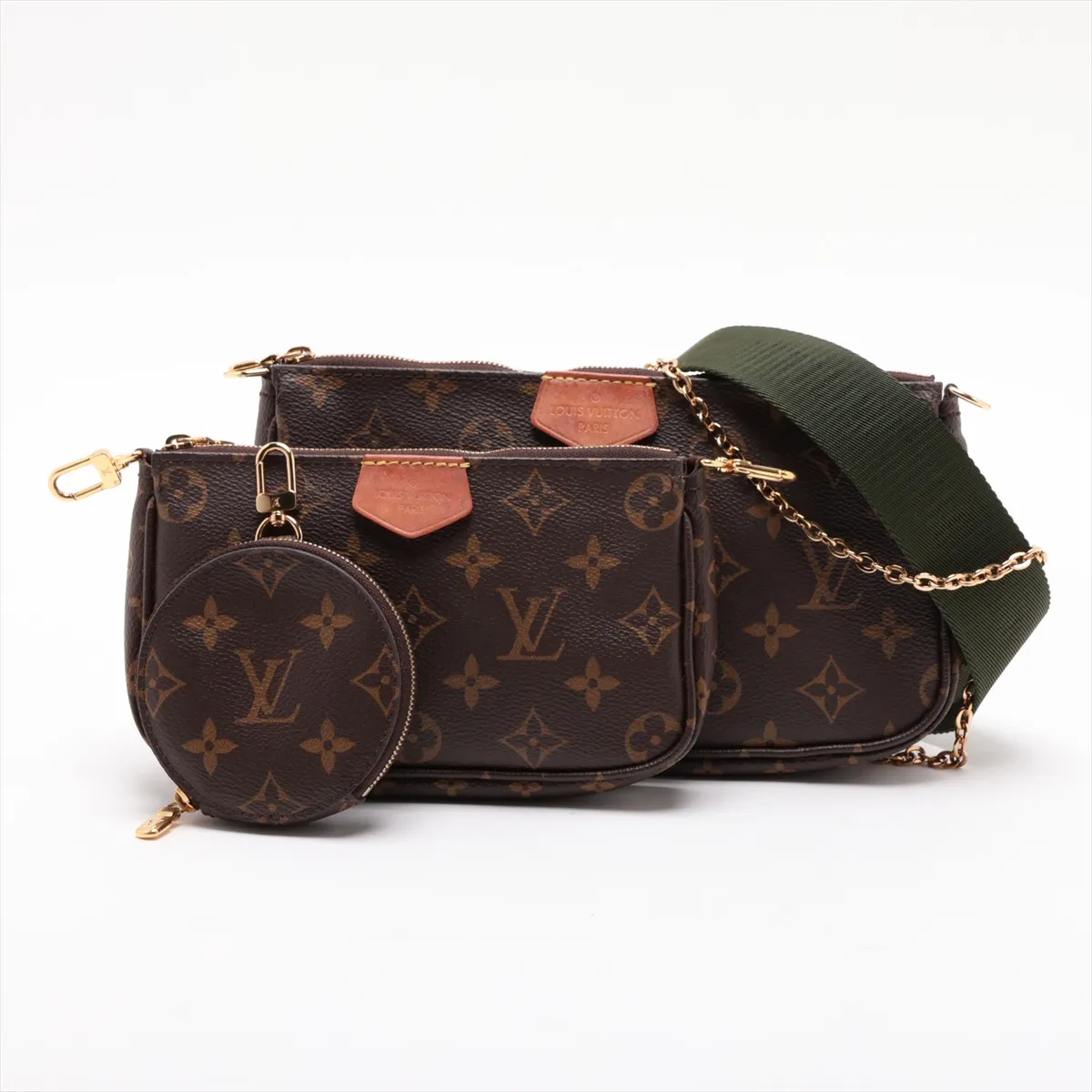 Monogram Multipochette Accessoires M44813 TN2270 Brown (RFID detected)