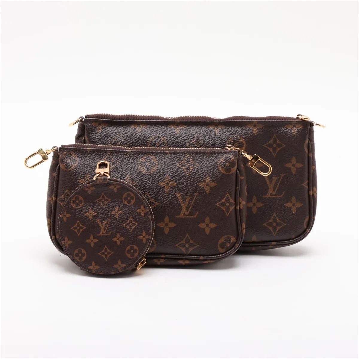 Monogram Multipochette Accessoires M44813 TN2270 Brown (RFID detected) — view 2