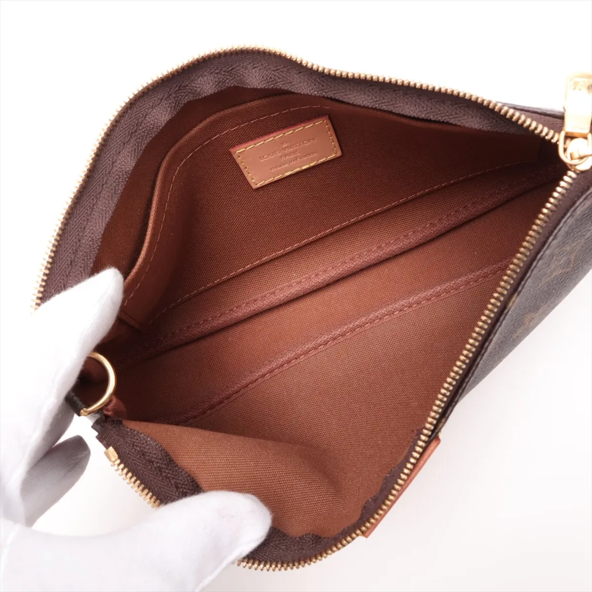 Monogram Multipochette Accessoires M44813 TN2270 Brown (RFID detected) — view 8