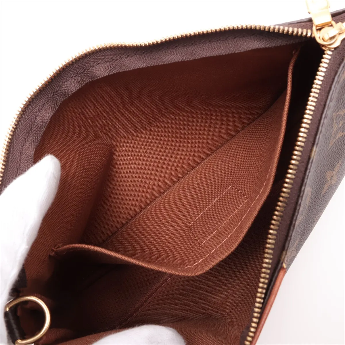 Monogram Multipochette Accessoires M44813 TN2270 Brown (RFID detected) — view 9