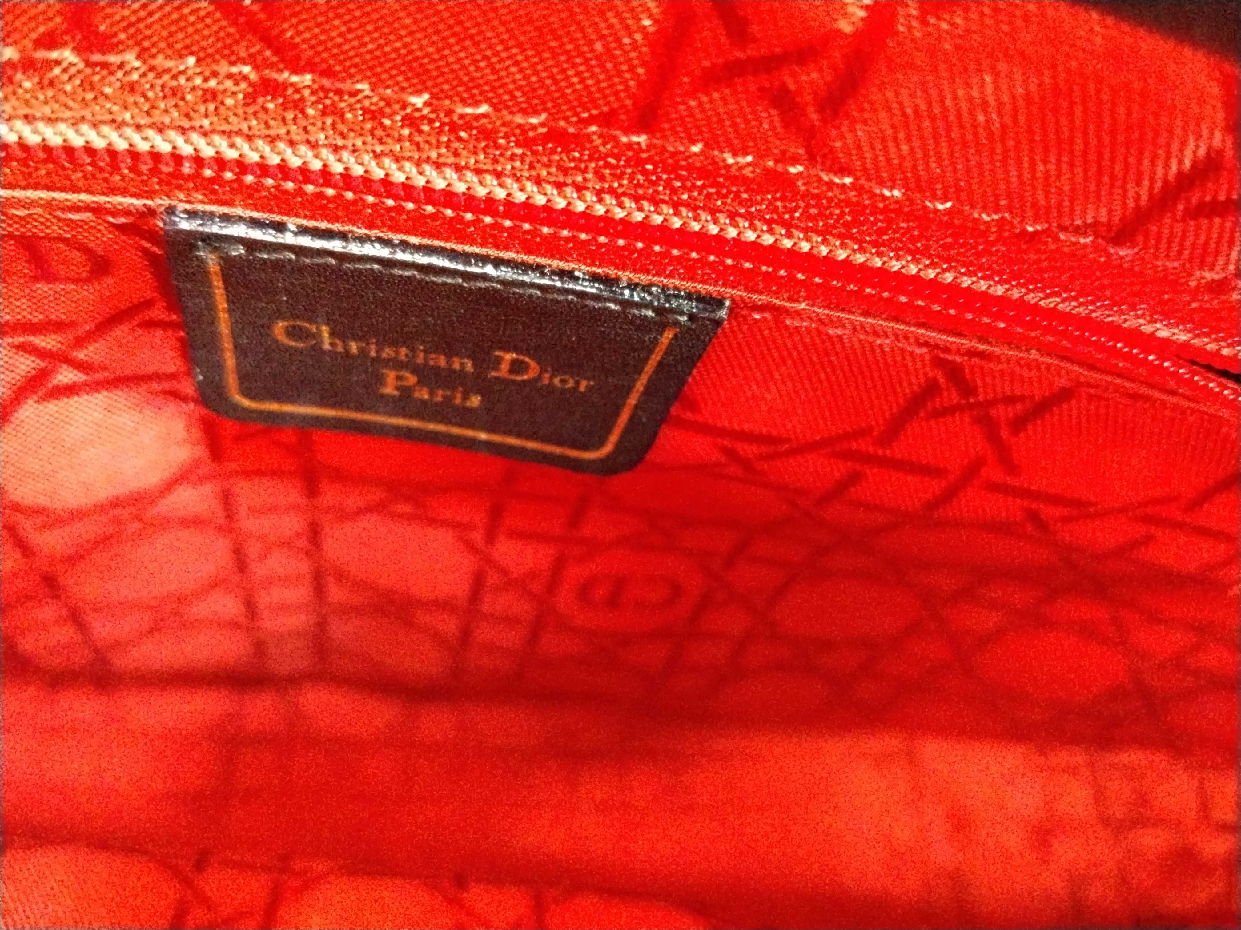 handbag with logo charm, black with gold hardware. — view 10